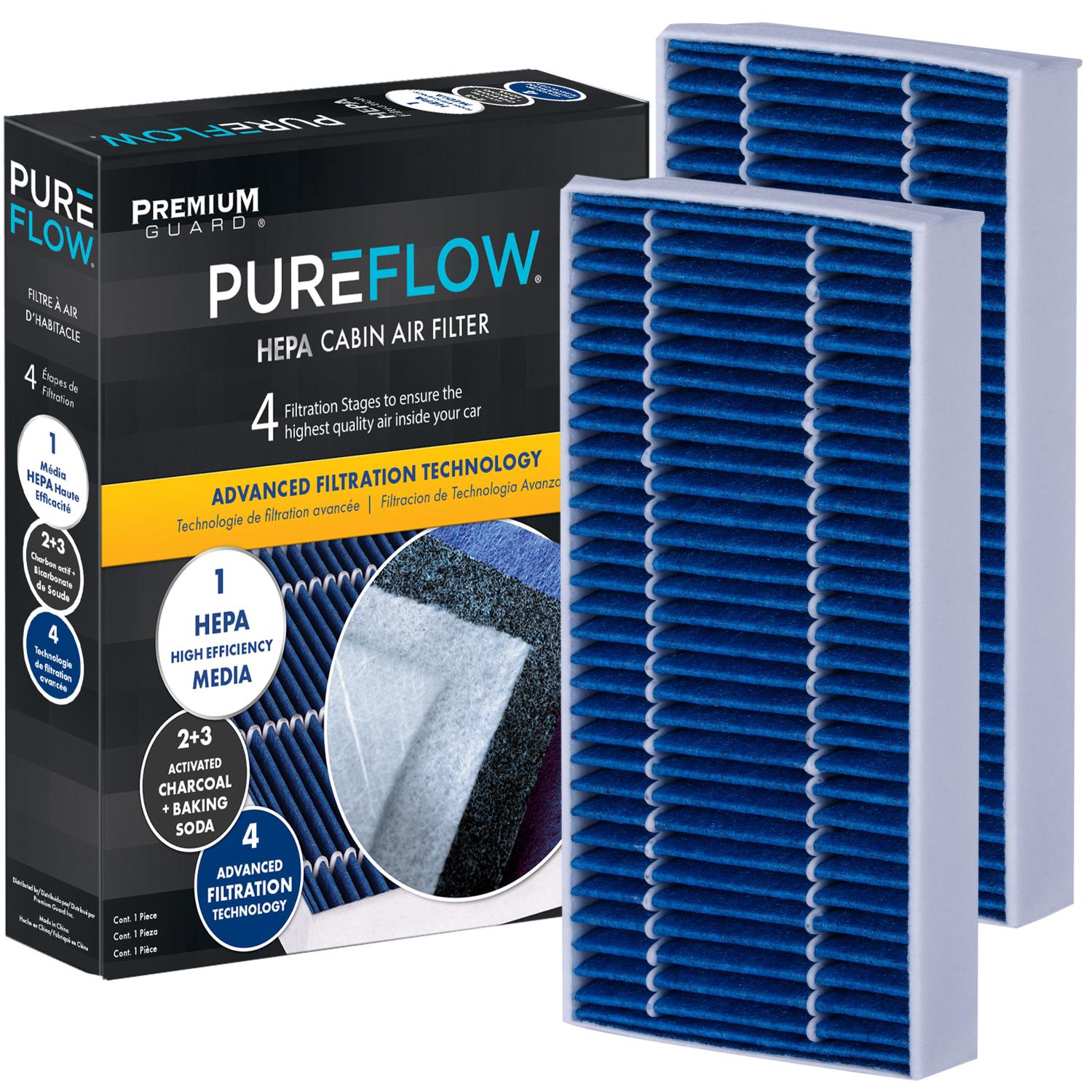 PUREFLOW® 2020 BMW 118i Cabin Air Filter with HEPA and Antibacterial Technology, PC9976HX
