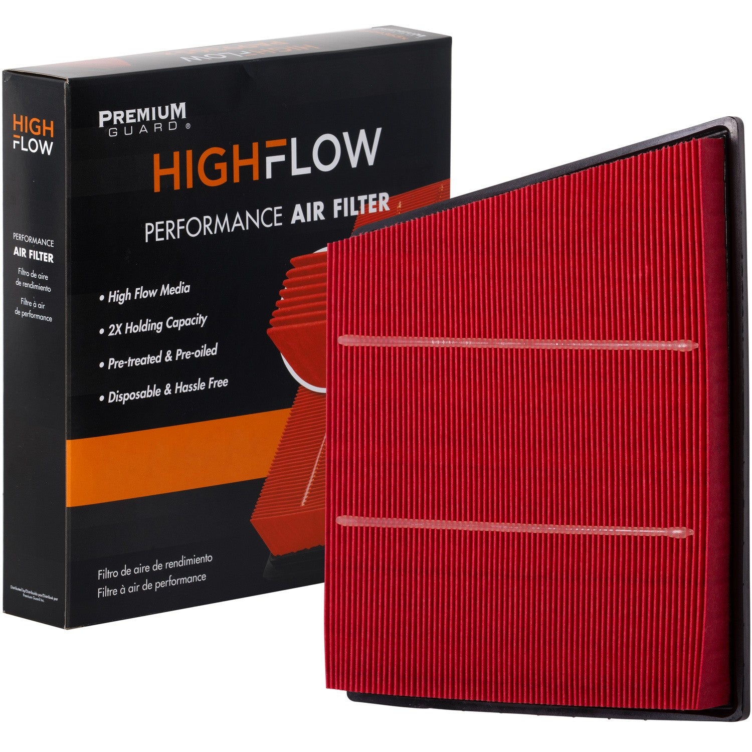 HIGHFLOW PA99007X, High Performance, Pre-Oiled Disposable Engine Air Filter | Fits 2025 BMW 220i