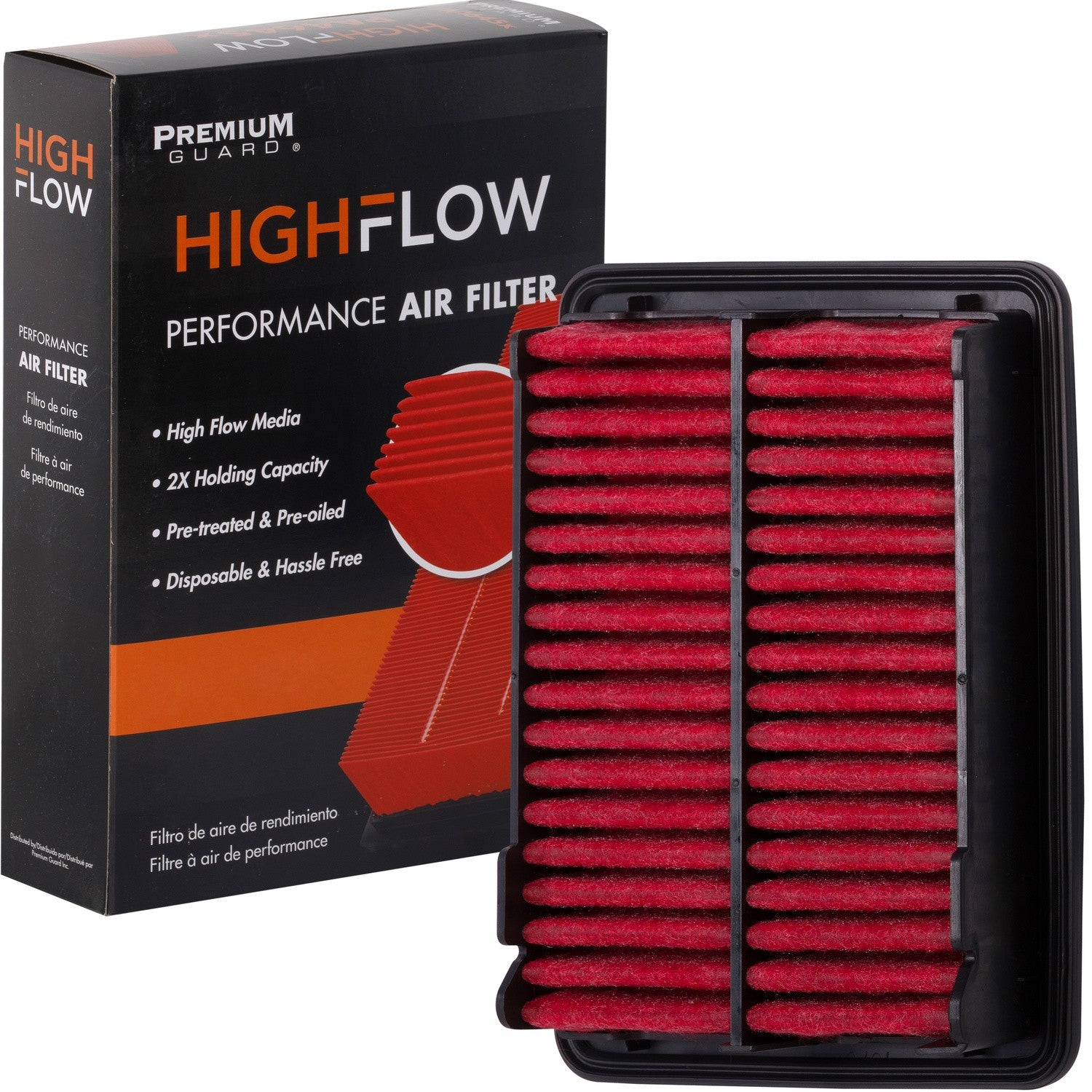 HIGHFLOW PA99050X, High Performance, Pre-Oiled Disposable Engine Air Filter | Fits 2026 Honda City