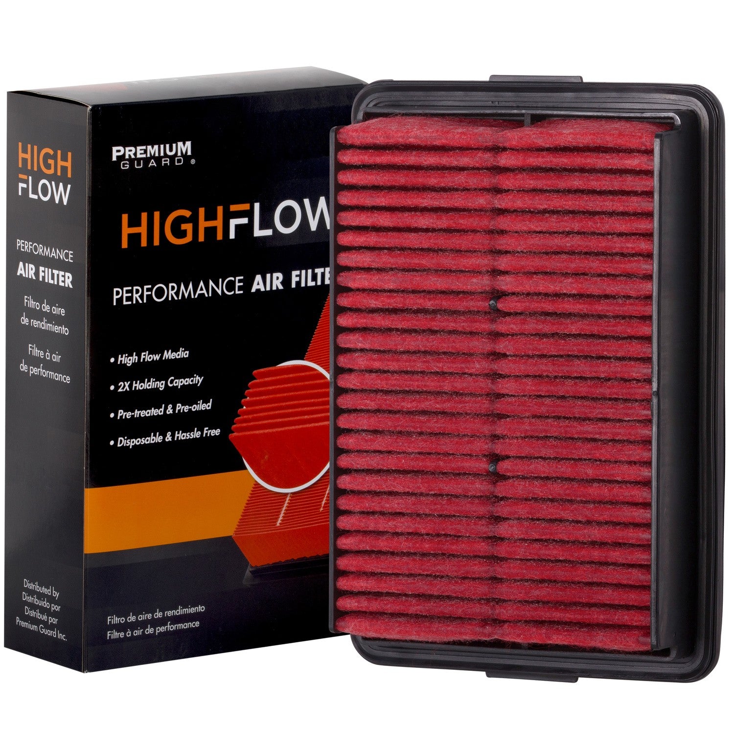 HIGHFLOW PA99194X, High Performance, Pre-Oiled Disposable Engine Air Filter | Fits 2024 Kia Forte5