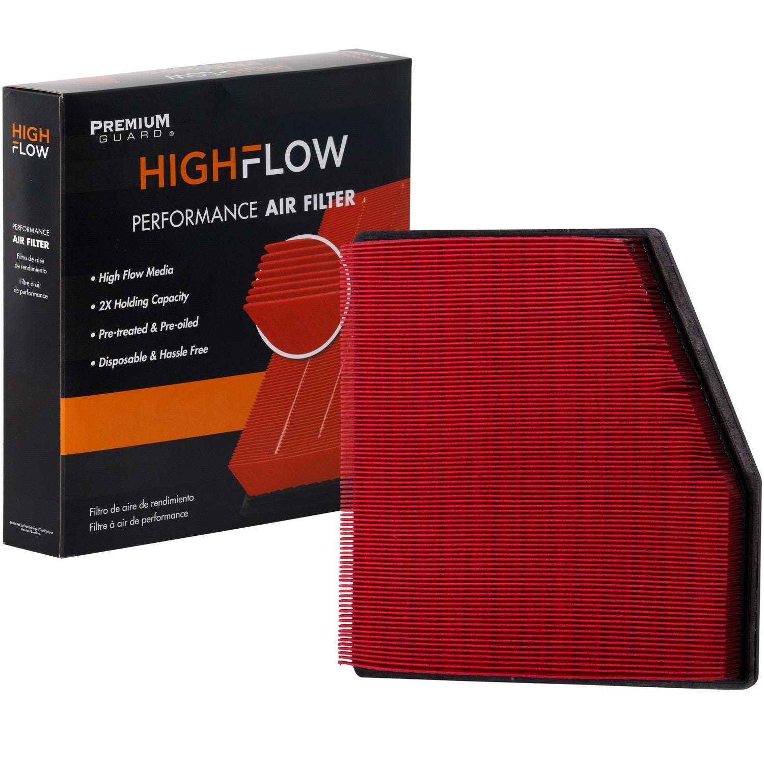 HIGHFLOW PA99209X, High Performance, Pre-Oiled Disposable Engine Air Filter | Fits 2027 Chrysler Pacifica