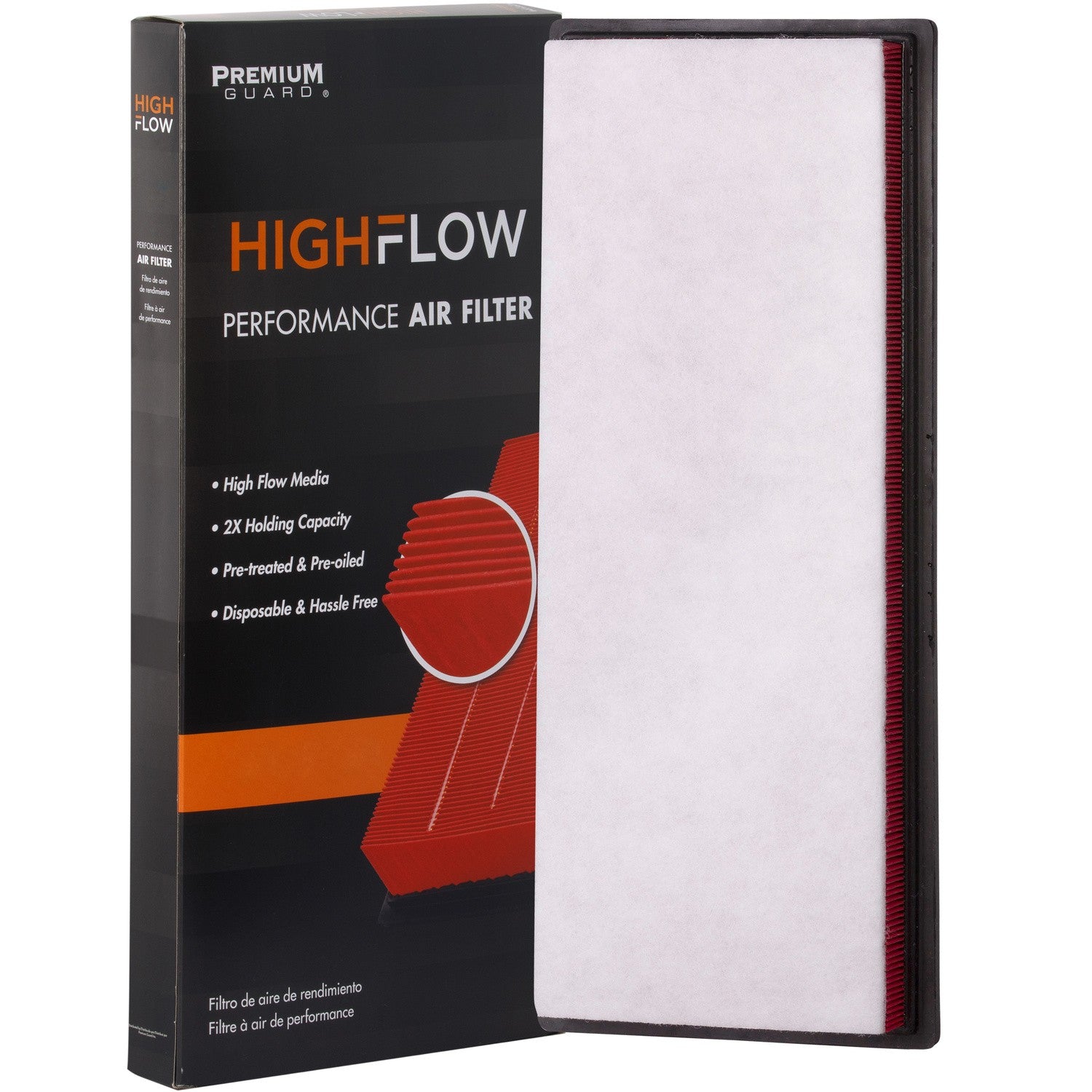 HIGHFLOW PA99479X, High Performance, Pre-Oiled Disposable Engine Air Filter | Fits 2025 GMC Savana 4500