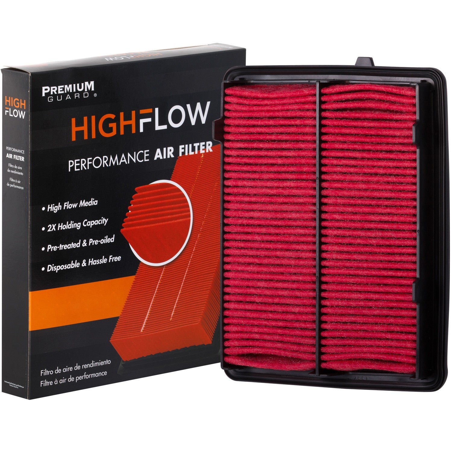 HIGHFLOW PA99481X, High Performance, Pre-Oiled Disposable Engine Air Filter | Fits 2026 Acura RDX