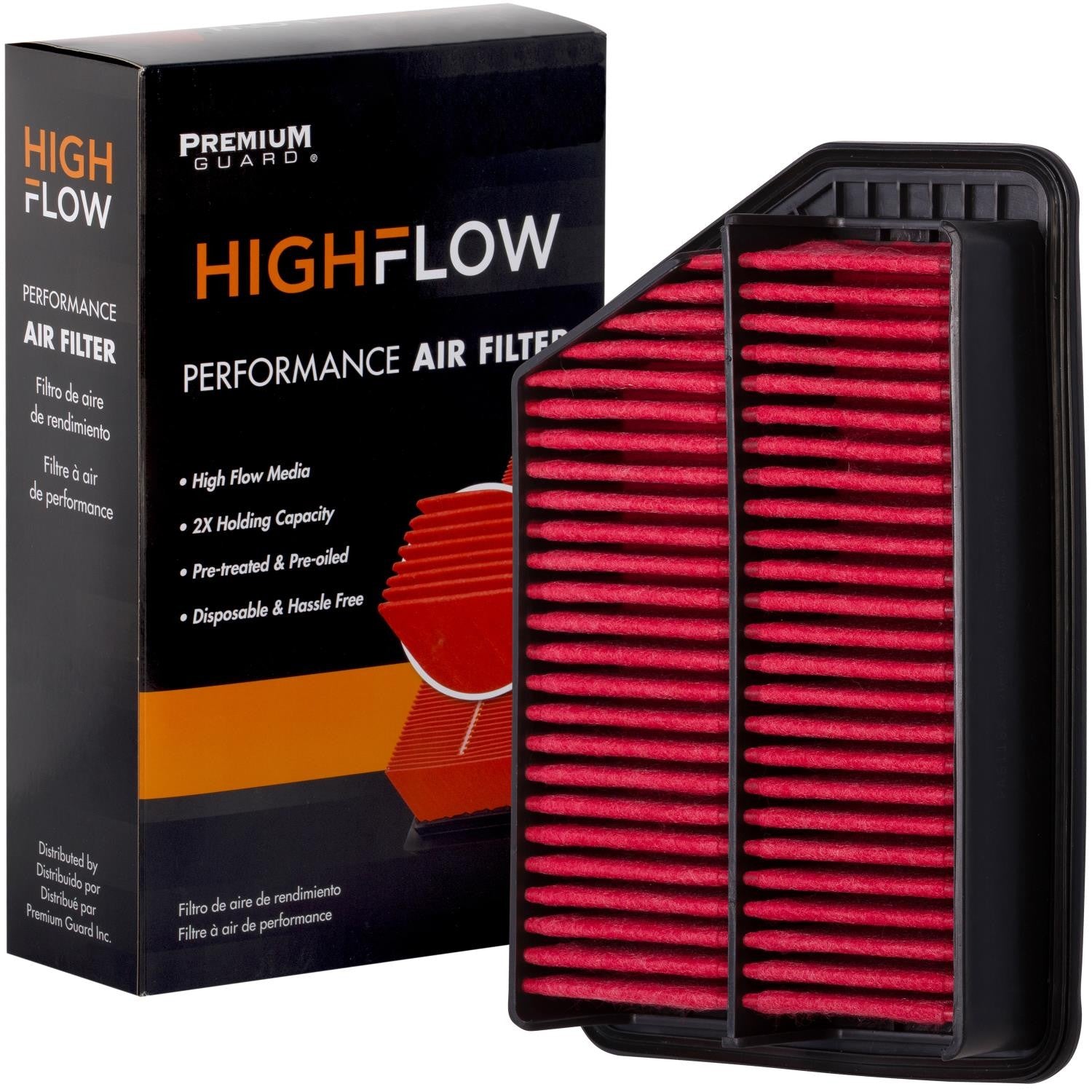 HIGHFLOW PA6118X, High Performance, Pre-Oiled Disposable Engine Air Filter | Fits 2025 Kia Seltos