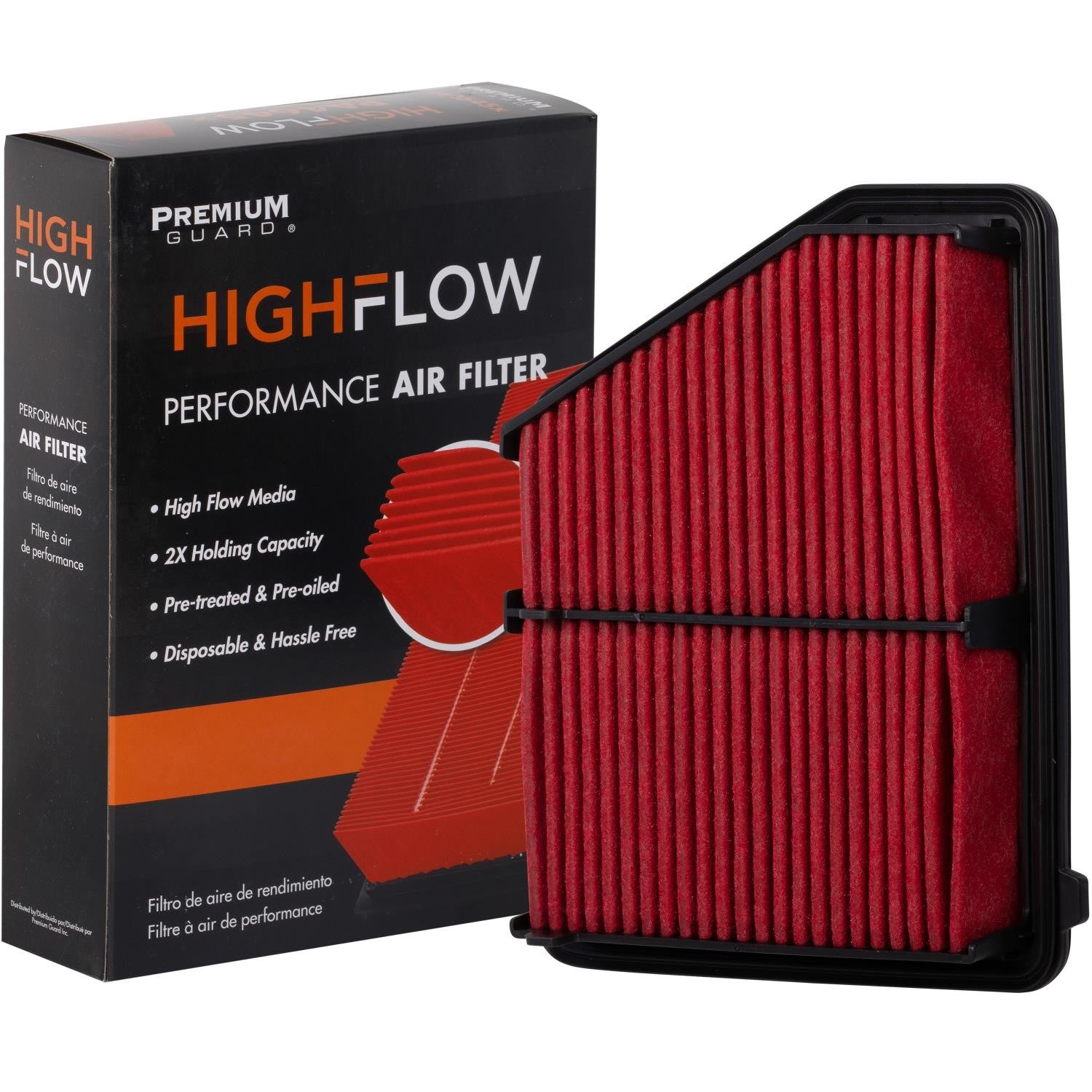 HIGHFLOW PA99117X, High Performance, Pre-Oiled Disposable Engine Air Filter | Fits 2026 Honda HR-V