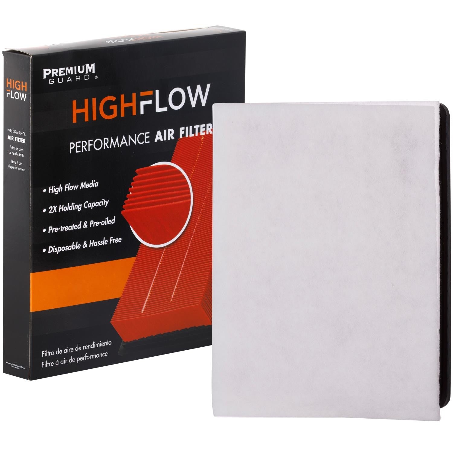 HIGHFLOW PA99314X, High Performance, Pre-Oiled Disposable Engine Air Filter | Fits 2021 Chevrolet Equinox