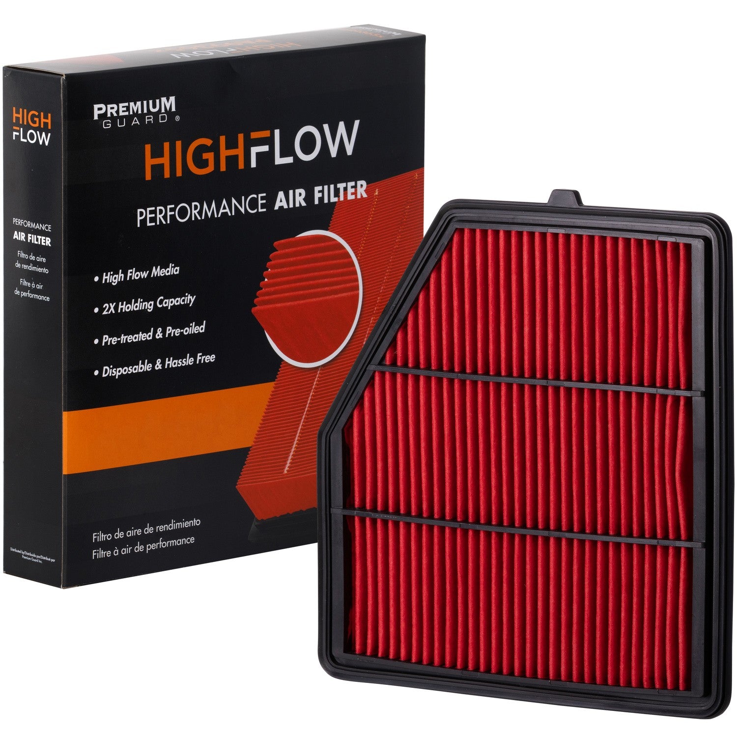 HIGHFLOW PA99503X, High Performance, Pre-Oiled Disposable Engine Air Filter | Fits 2026 Nissan Altima