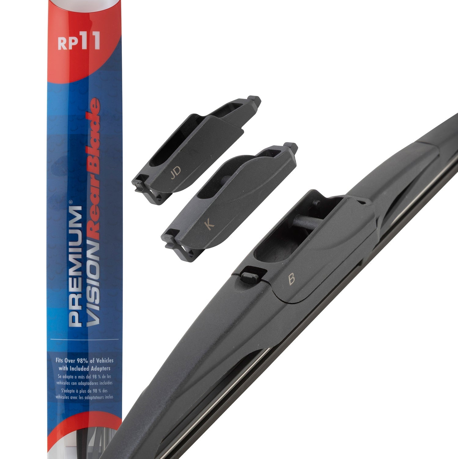 Premium Vision Rear Wiper Blade Fits 2027 Chevrolet Aveo, RP11