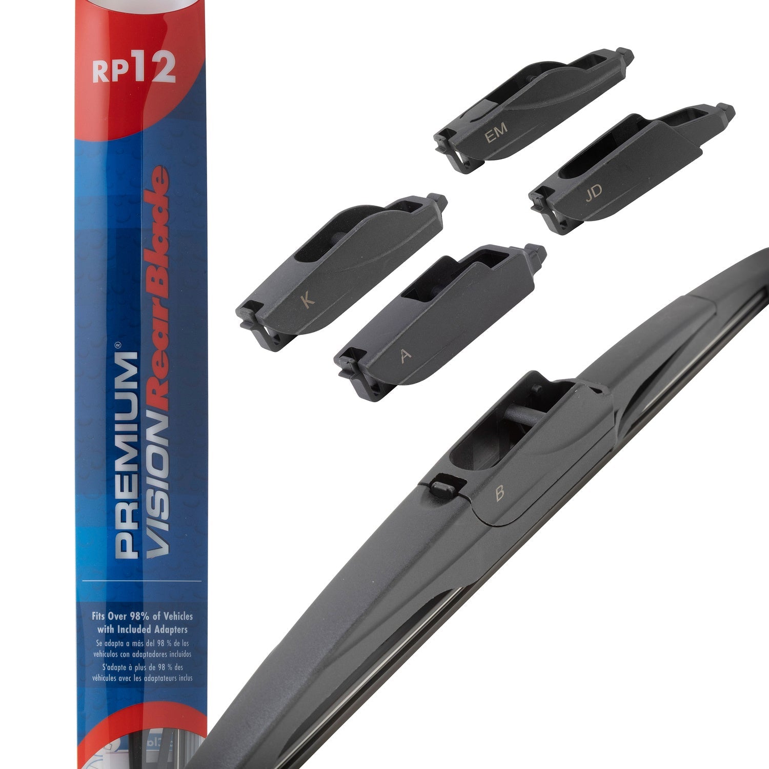 Premium Vision Rear Wiper Blade Fits 2027 Kia Sorento, RP12