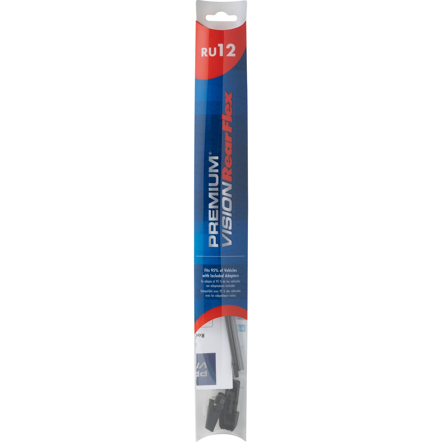 Premium Vision Rear Wiper Blade Fits 2020 Volkswagen T-Cross, RU12