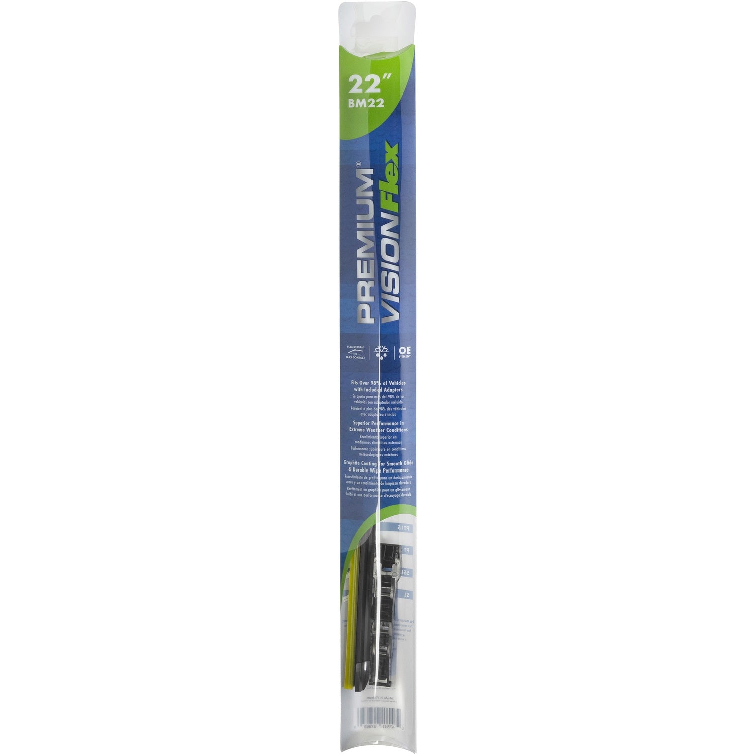 Premium Vision Beam Wiper Blade Fits 2026 Mazda 2, BM22