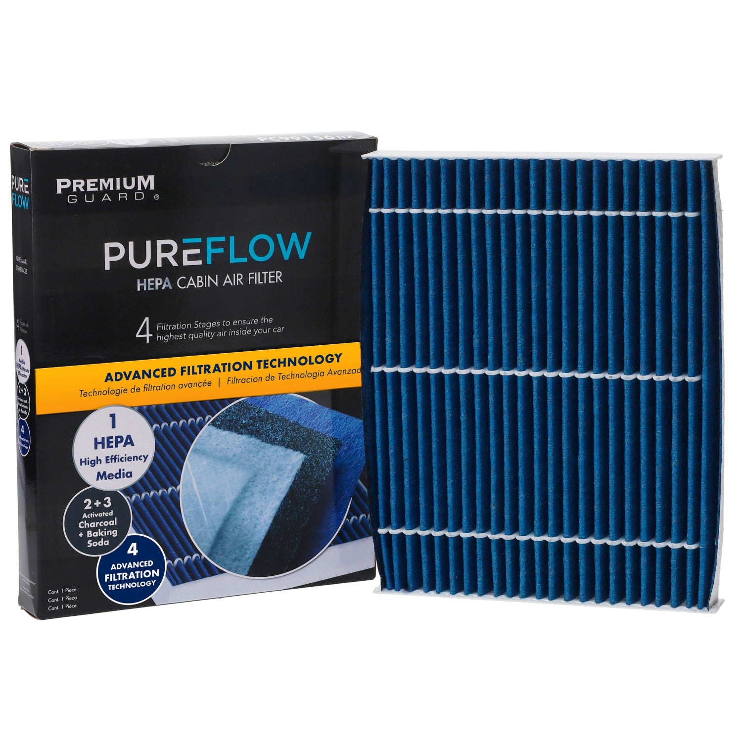 PUREFLOW® 2018 Kia Soul Cabin Air Filter with HEPA and Antibacterial Technology, PC99156HX