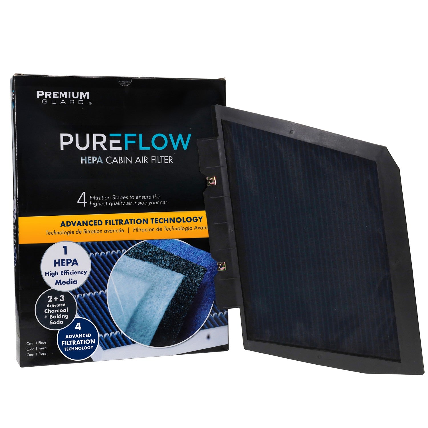 PUREFLOW® 2026 Ram ProMaster 3500 Cabin Air Filter with HEPA and Antibacterial Technology, PC9954HX