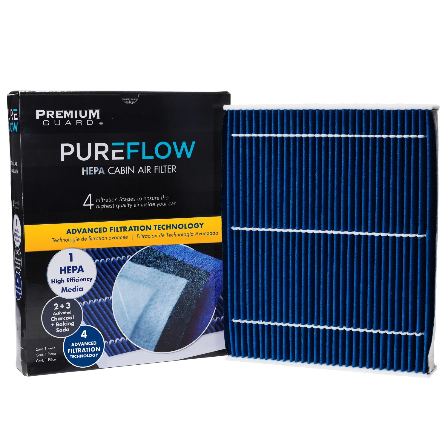 PUREFLOW® 2026 Ford Ranger Cabin Air Filter with HEPA and Antibacterial Technology, PC99806HX