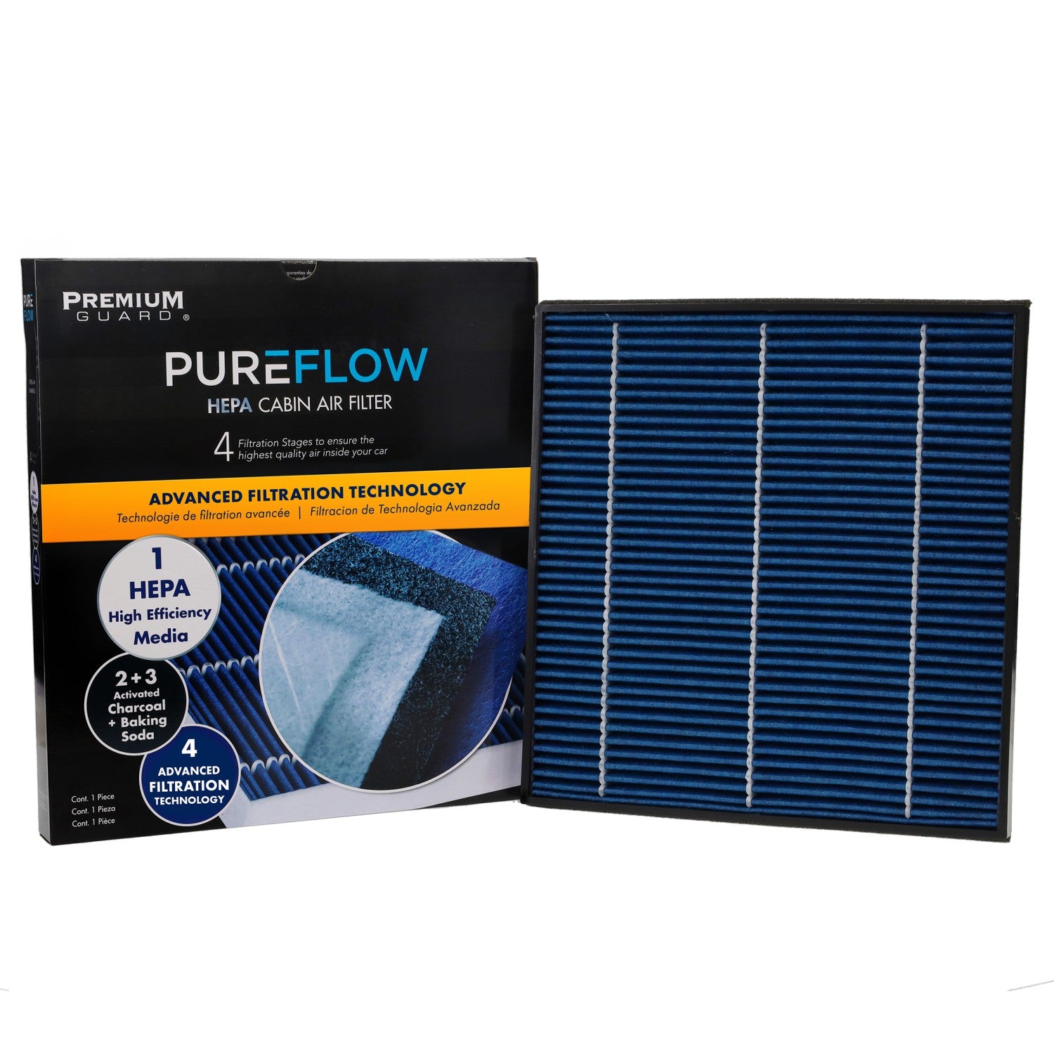 PUREFLOW® 2014 Chevrolet Camaro Cabin Air Filter with HEPA and Antibacterial Technology, PC4014HX