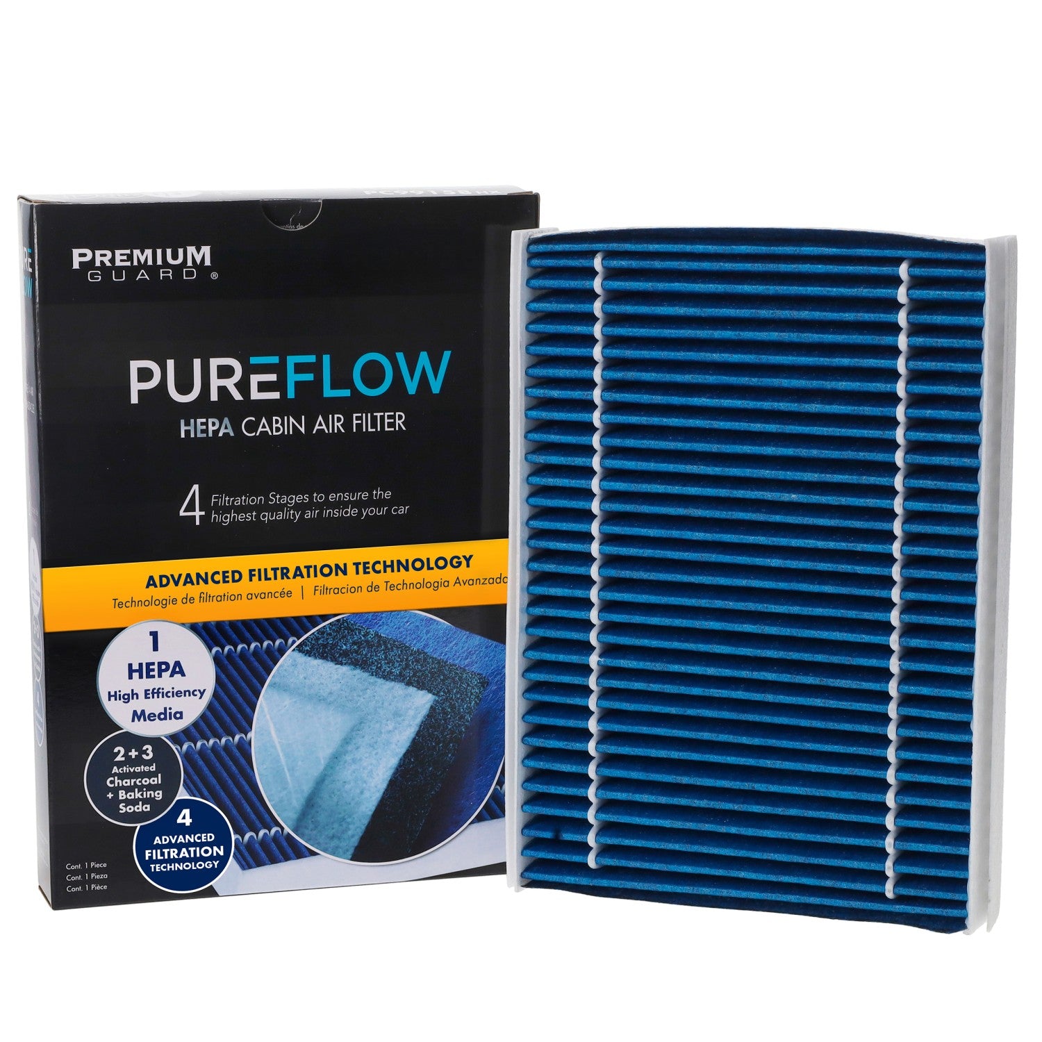 PUREFLOW® 2026 Jeep Renegade Cabin Air Filter with HEPA and Antibacterial Technology, PC99158HX