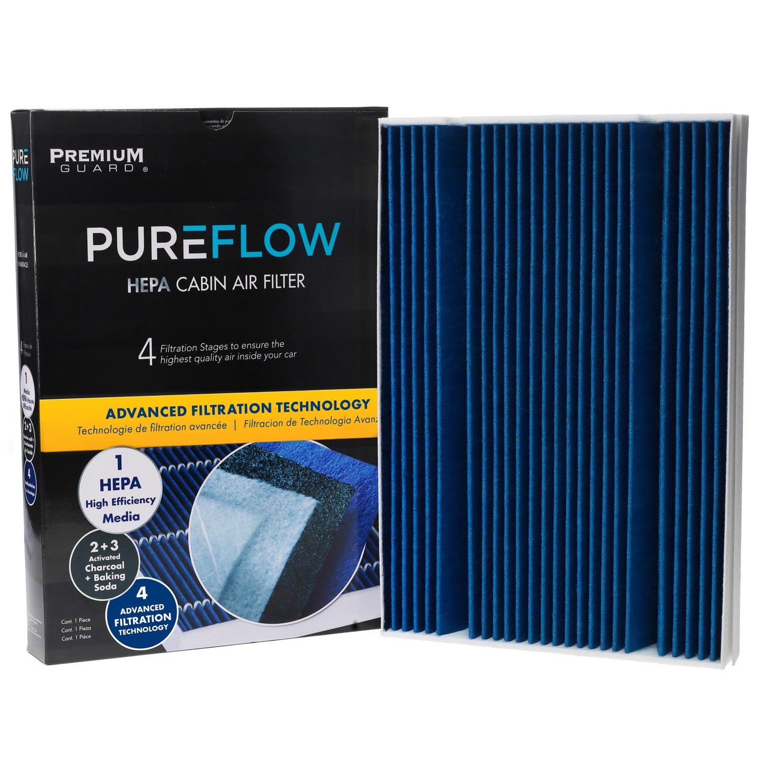 PUREFLOW® 2024 Mercedes-Benz Sprinter Cabin Air Filter with HEPA and Antibacterial Technology, PC99348HX