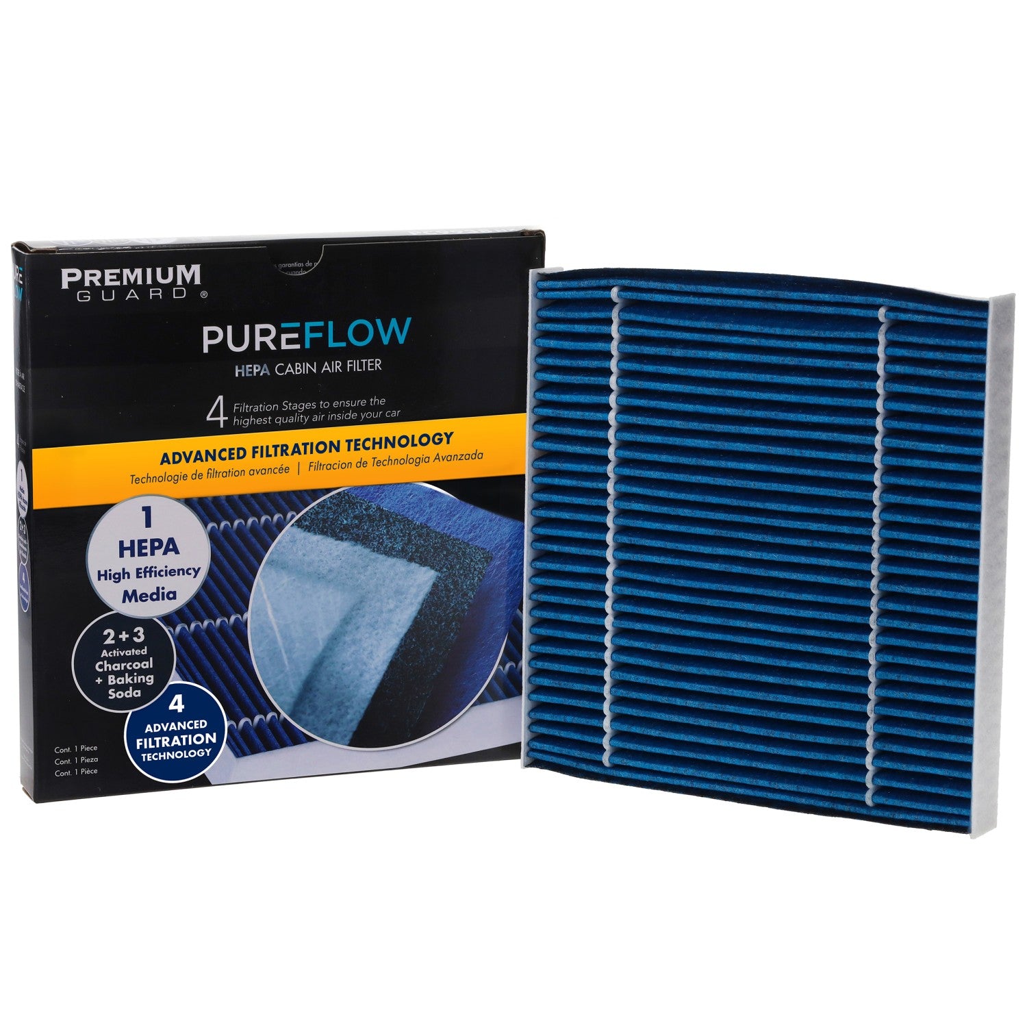 PUREFLOW® 2025 Mitsubishi Xpander Cabin Air Filter with HEPA and Antibacterial Technology, PC9938HX