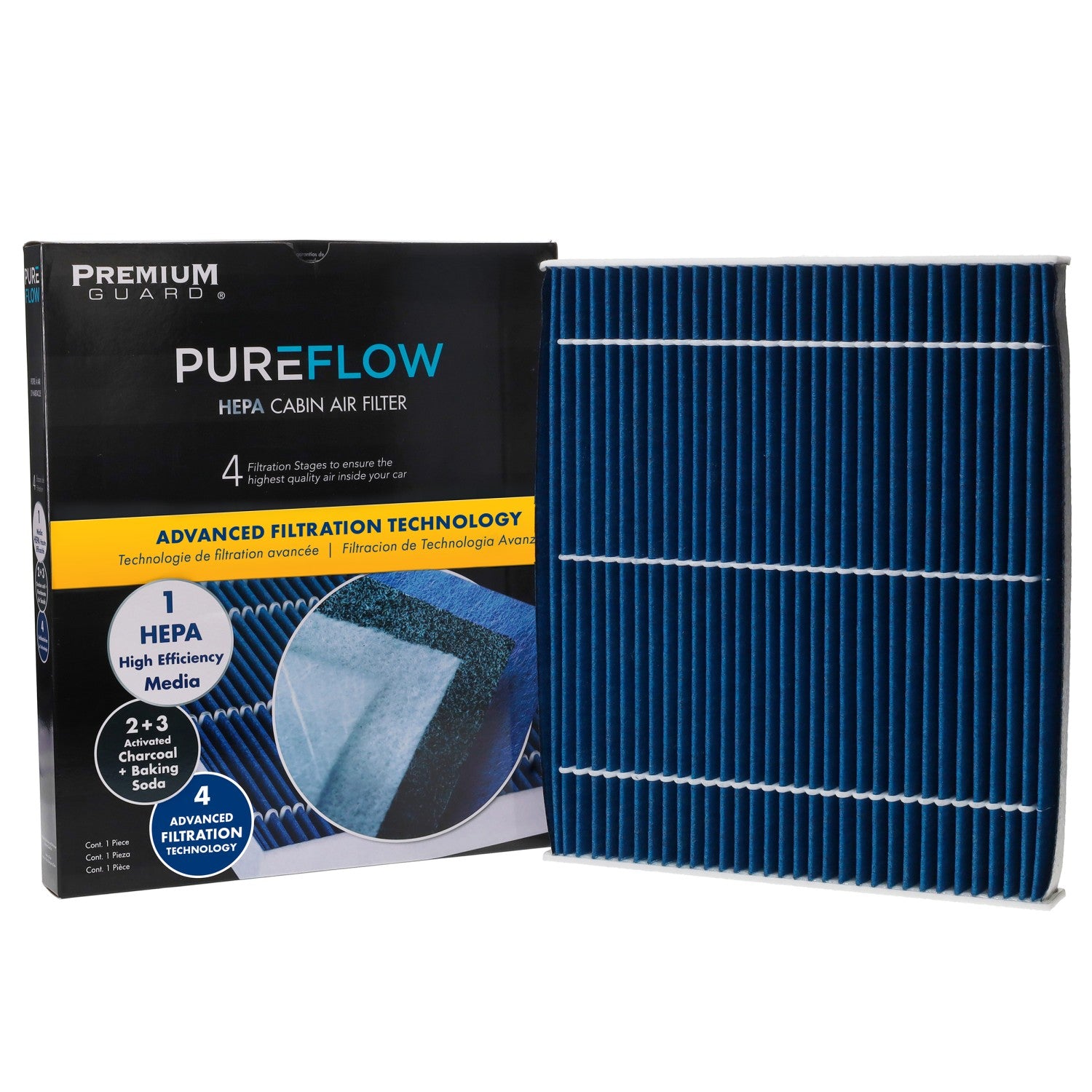 PUREFLOW® 2025 Volvo XC40 Cabin Air Filter with HEPA and Antibacterial Technology, PC99513HX