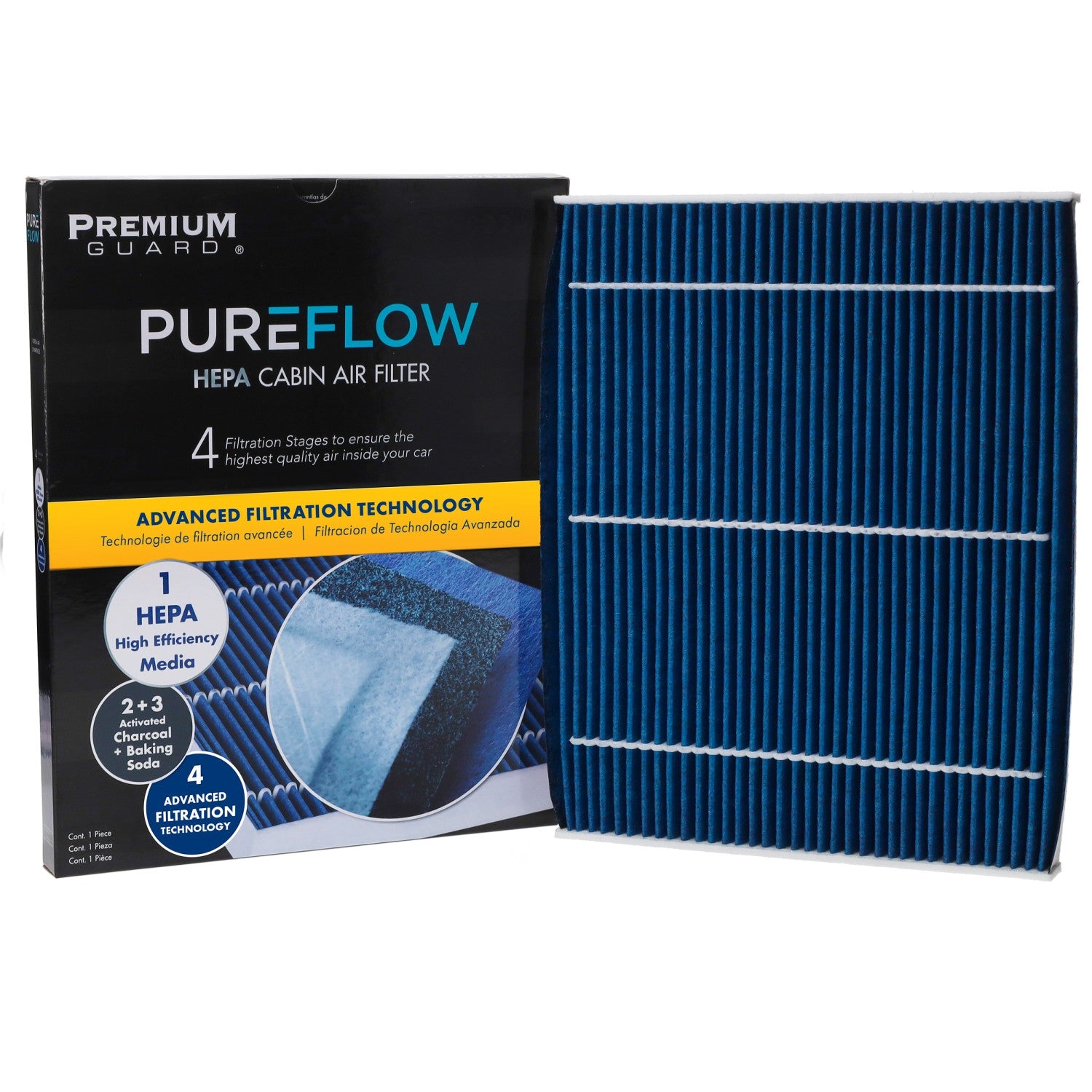 PUREFLOW® 2023 Jeep Grand Cherokee Cabin Air Filter with HEPA and Antibacterial Technology, PC99822HX