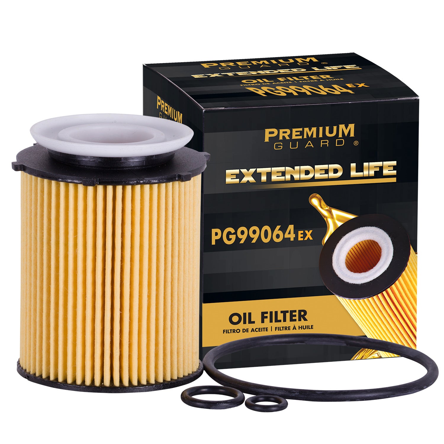 PG PG99064EX Extended Performance Oil Filter | Fits 2026 Mercedes-Benz CLA250