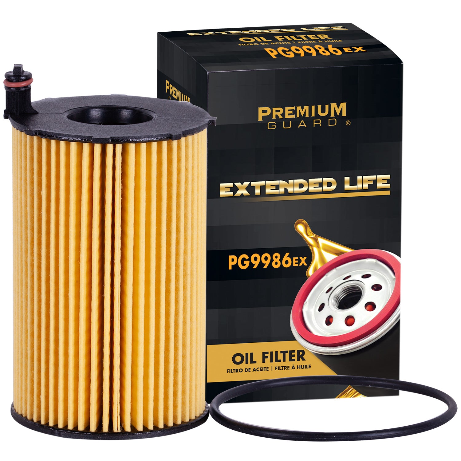 PG PG9986EX Extended Performance Oil Filter | Fits 2011 Porsche Cayenne