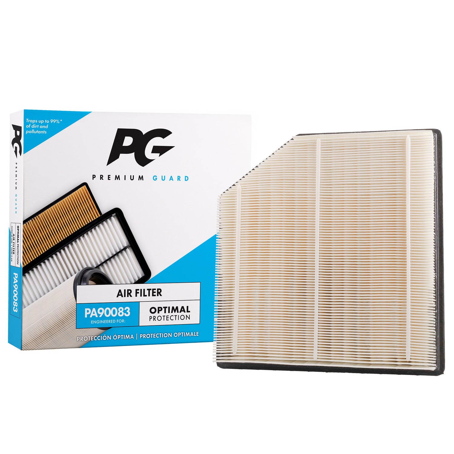 PG PA90083 Engine Air Filter | Fits 2023 GMC Canyon