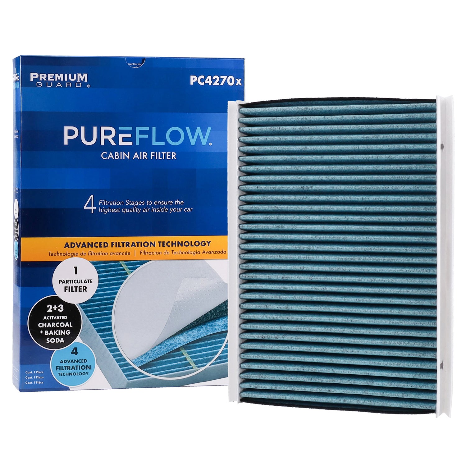 PUREFLOW® 2011 Hyundai Elantra Cabin Air Filter with Antibacterial Technology, PC4270X