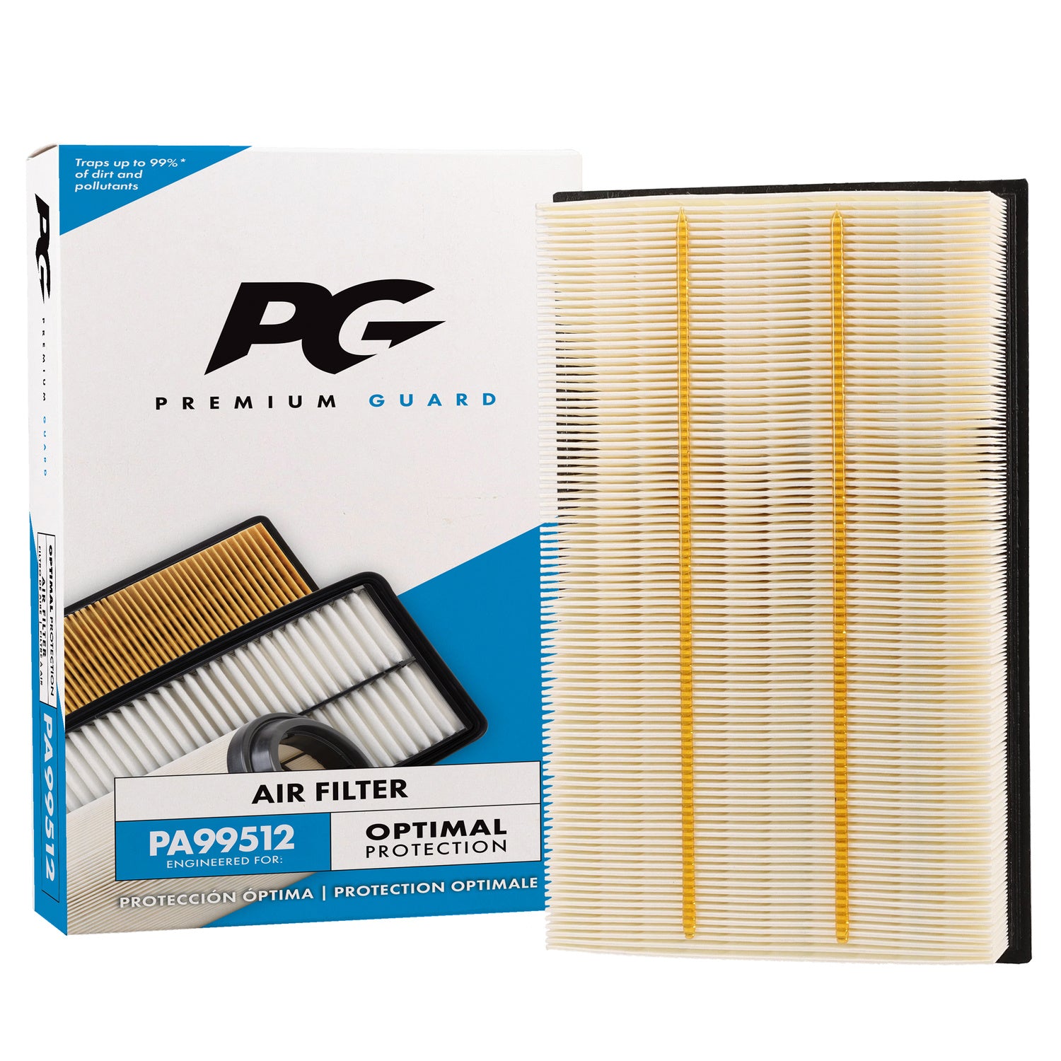 PG PA99512 Engine Air Filter | Fits 2024 Volkswagen Taos