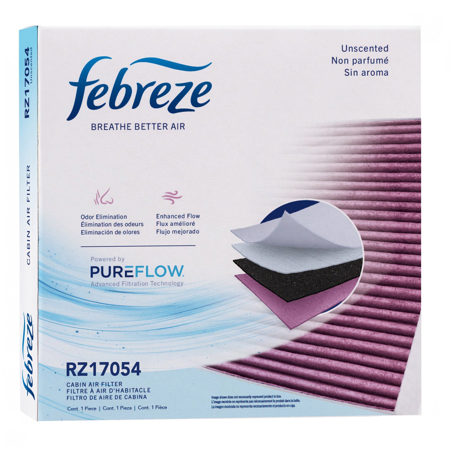 Febreze Odor Control Cabin Air Filter by PUREFLOW RZ17054 | Fits 2027 Tesla Y