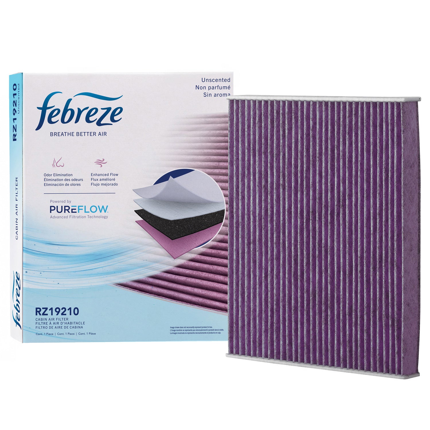 Febreze Odor Control Cabin Air Filter by PUREFLOW RZ19210 | Fits 2026 Volvo EX40