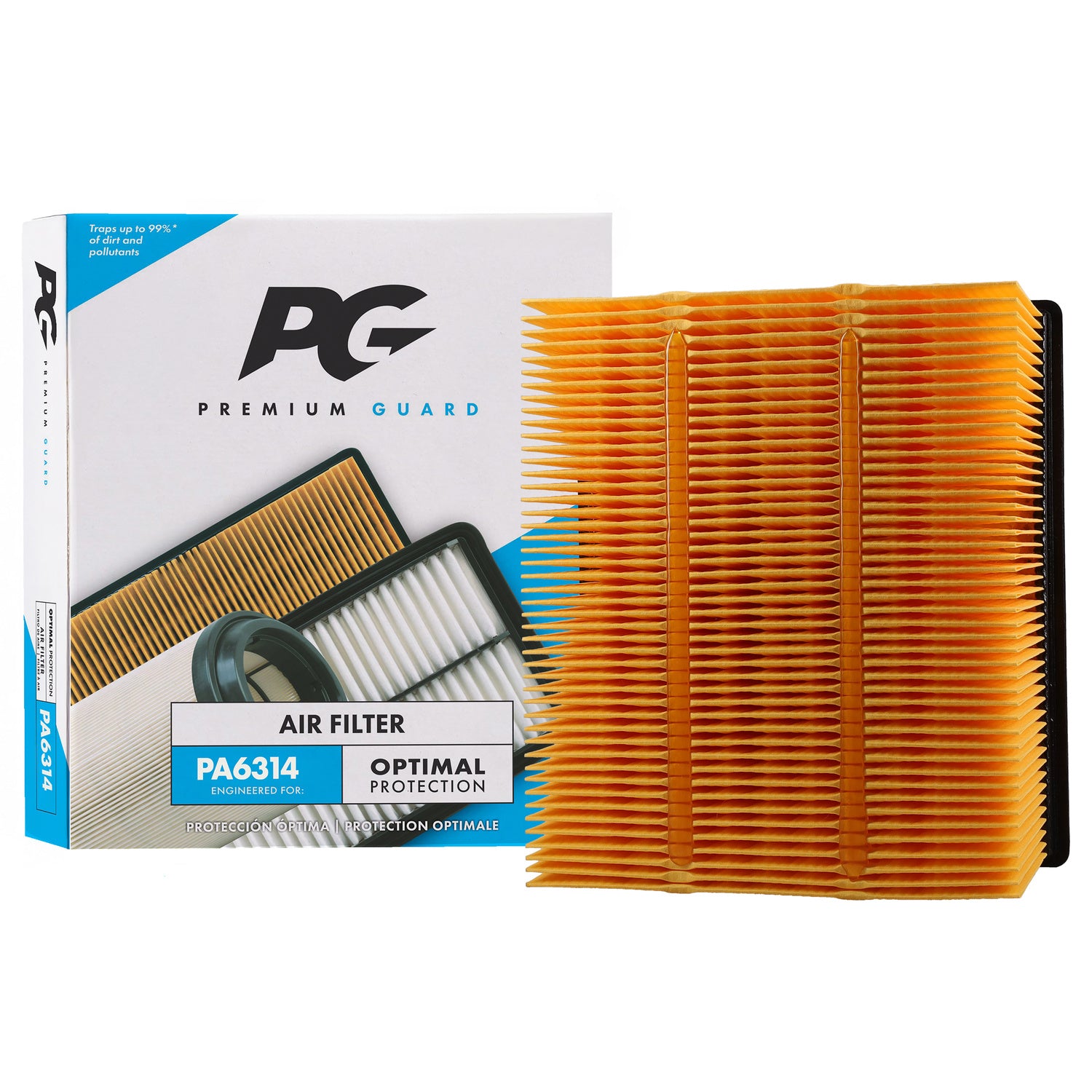 PG PA6314 Engine Air Filter | Fits 2027 Ram 2500