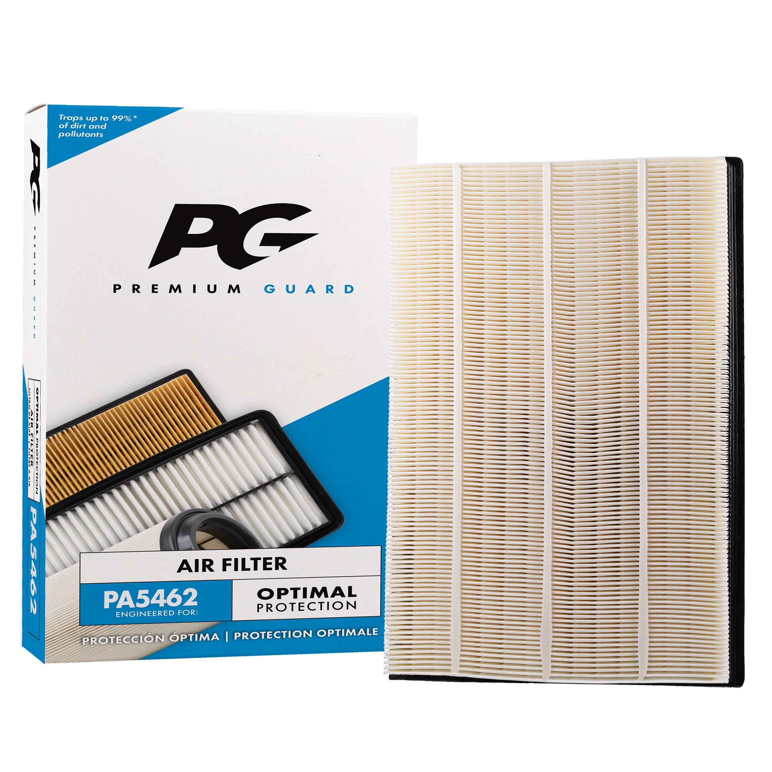 PG PA5462 Engine Air Filter | Fits 2002 Dodge Ram 4000