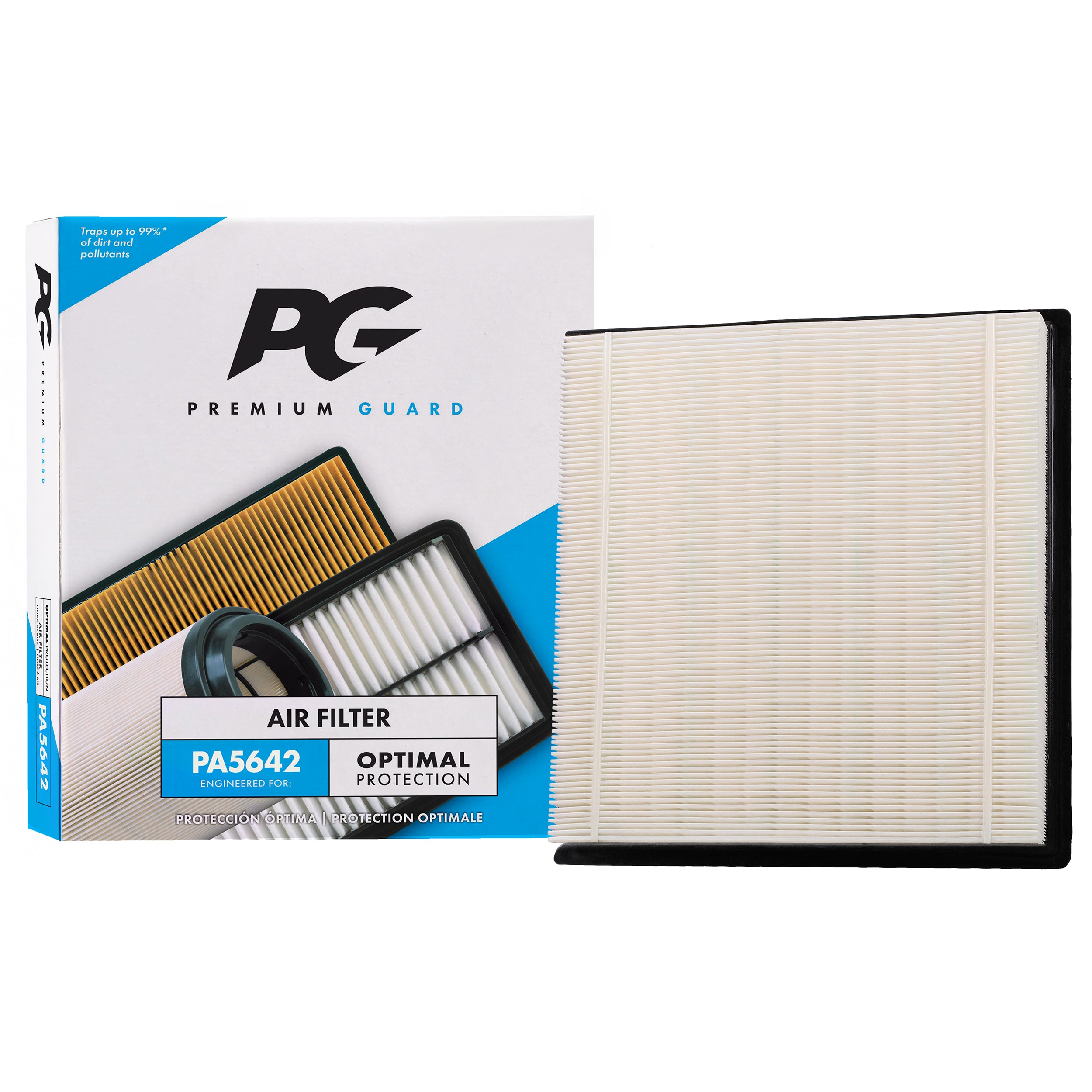 PG PA5642 Engine Air Filter | Fits 2021 Ford F-150