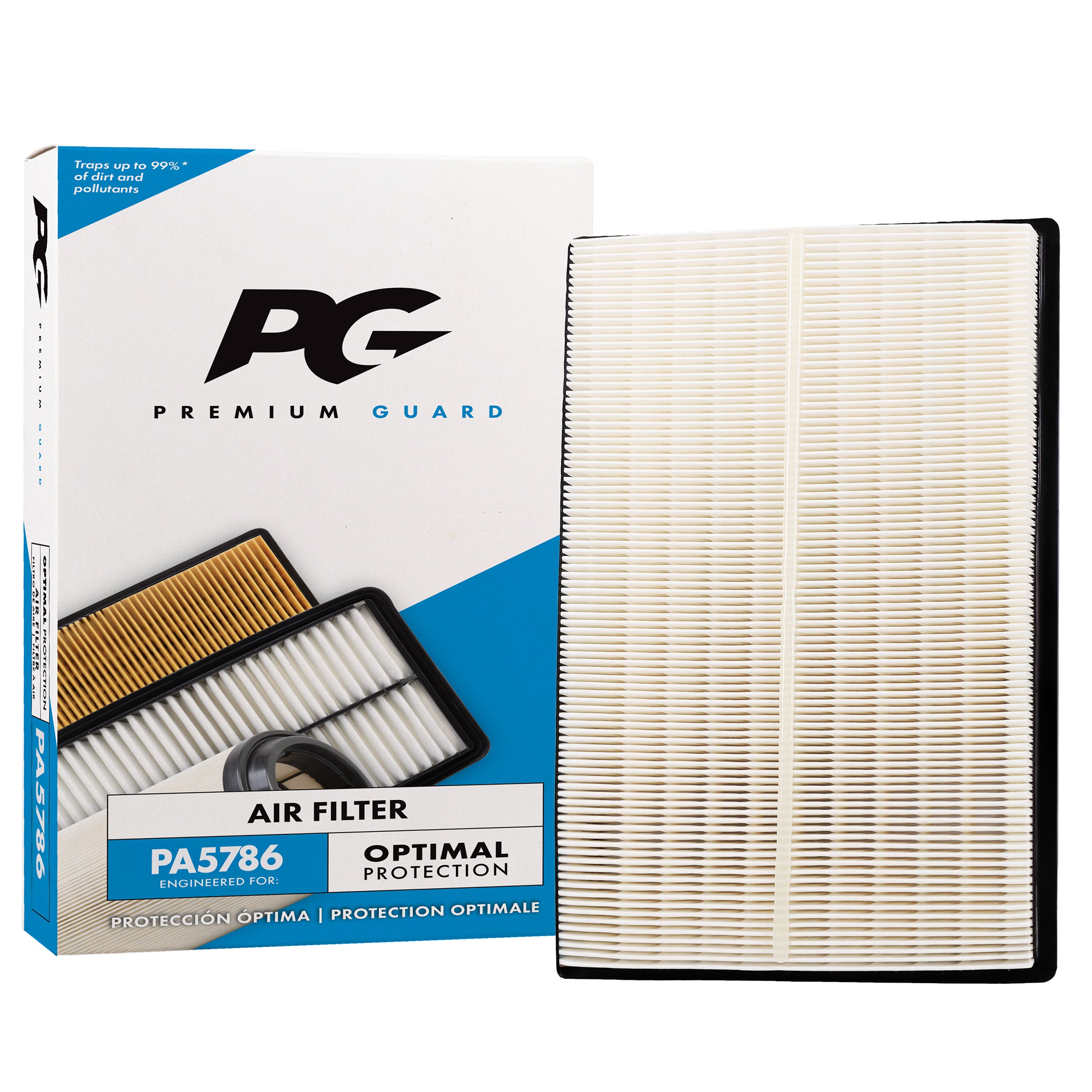 PG PA5786 Engine Air Filter | Fits 2014 Lexus LS460