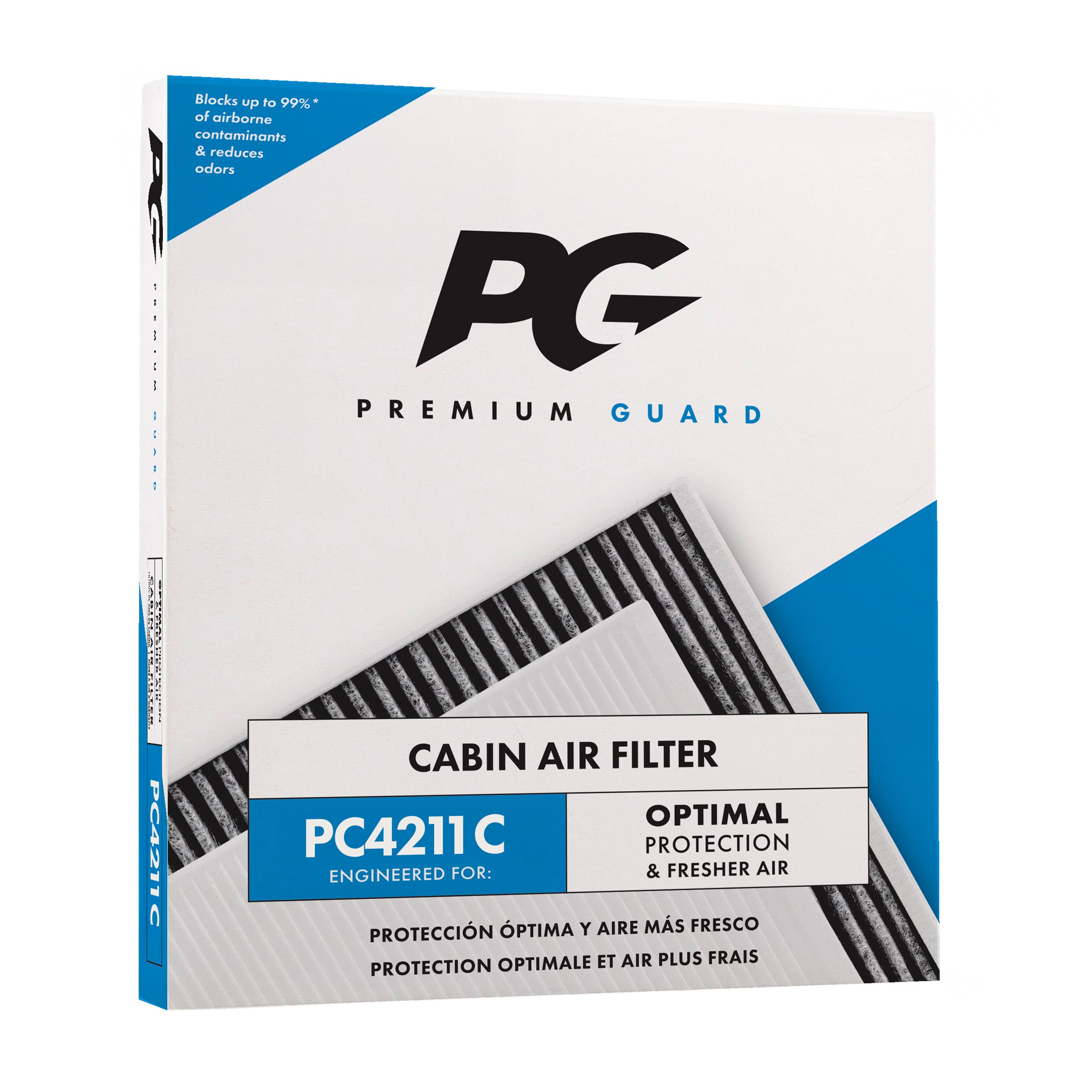 PG PC4211C Cabin Air Filter | Fits 2020 Chevrolet Bolt EV