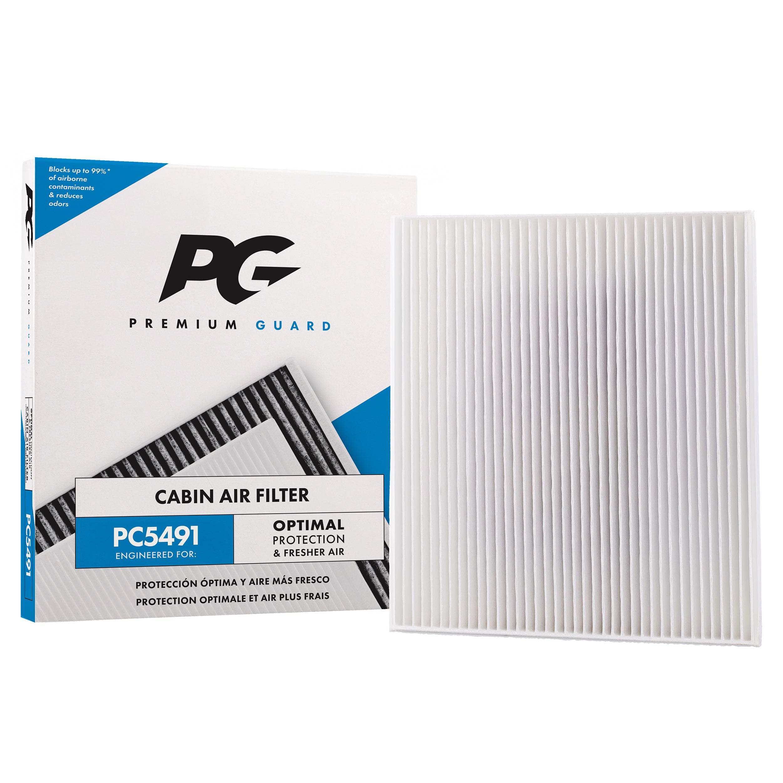 PG PC5491 Cabin Air Filter | Fits 2006 Toyota Matrix
