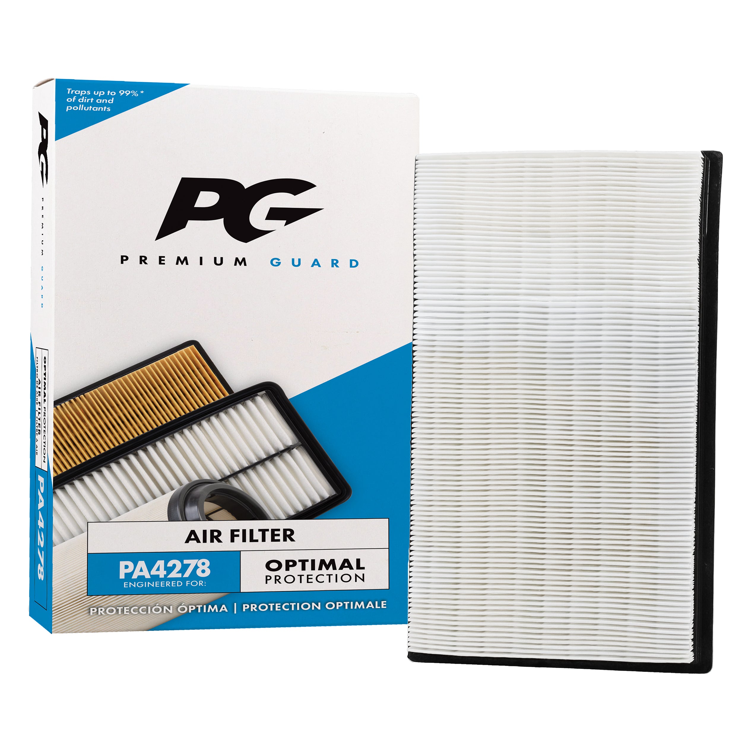 PG PA4278 Engine Air Filter | Fits 1997 Subaru Impreza