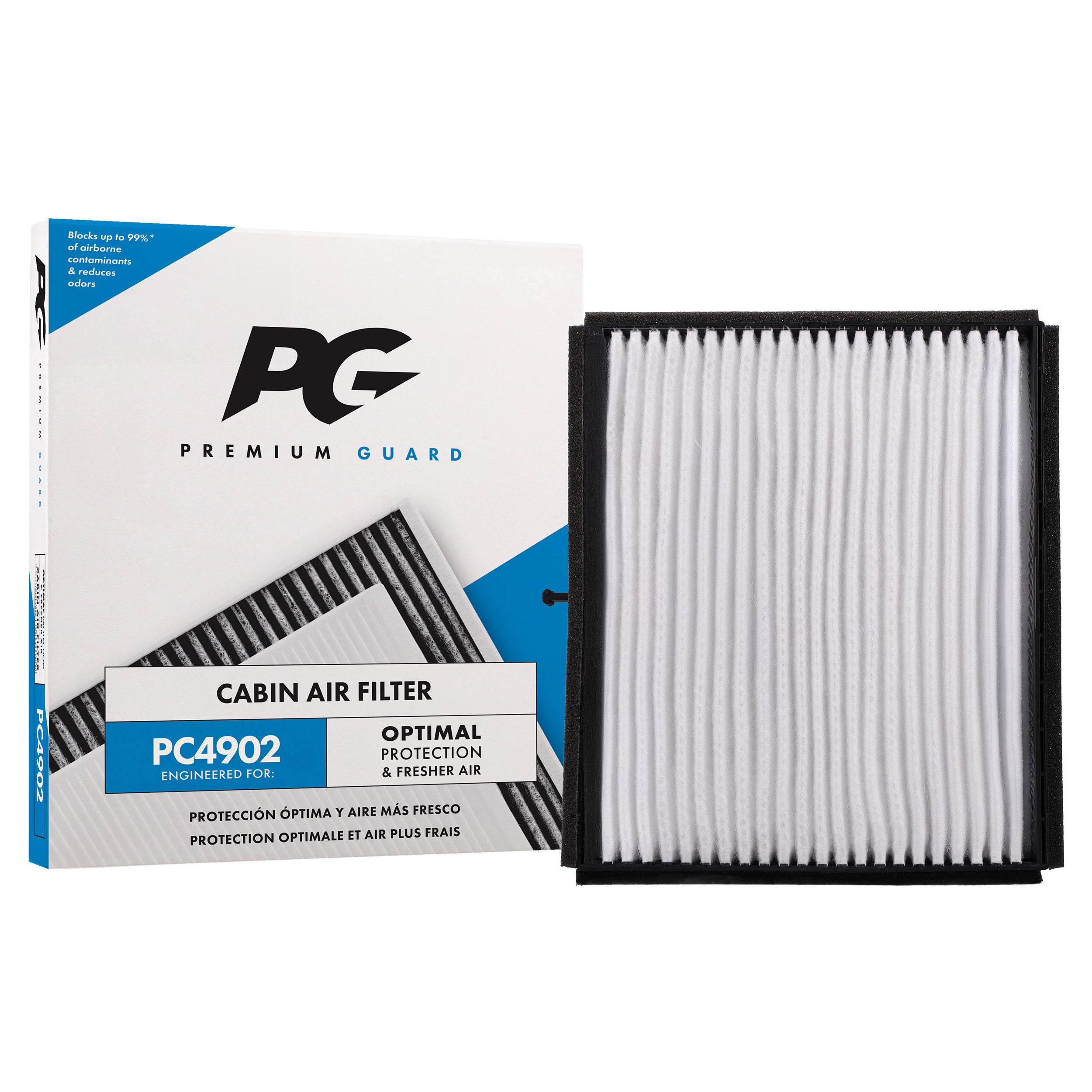 PG PC4902 Cabin Air Filter | Fits 2009 Chevrolet Optra