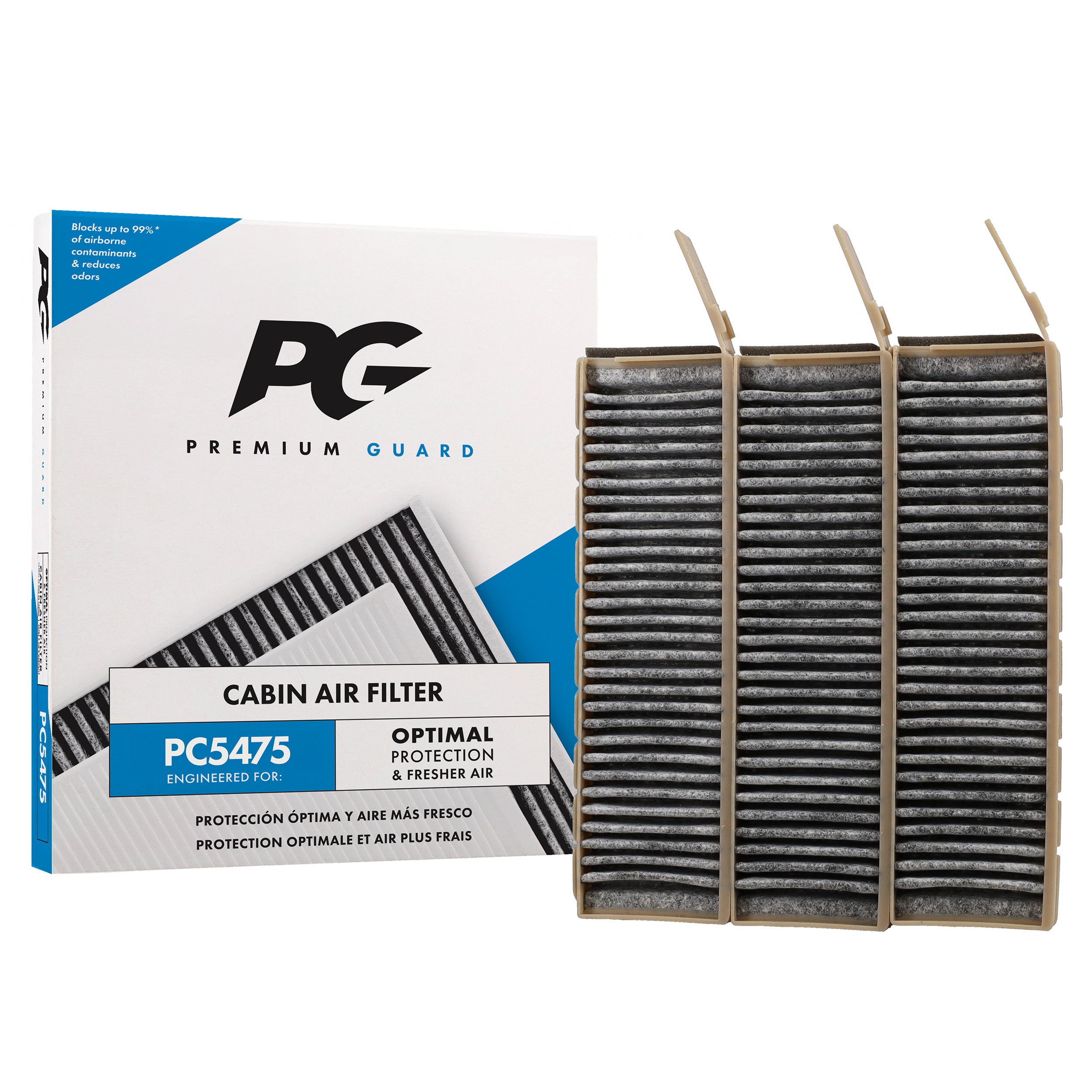 PG PC5475 Cabin Air Filter | Fits 1999 Cadillac Eldorado