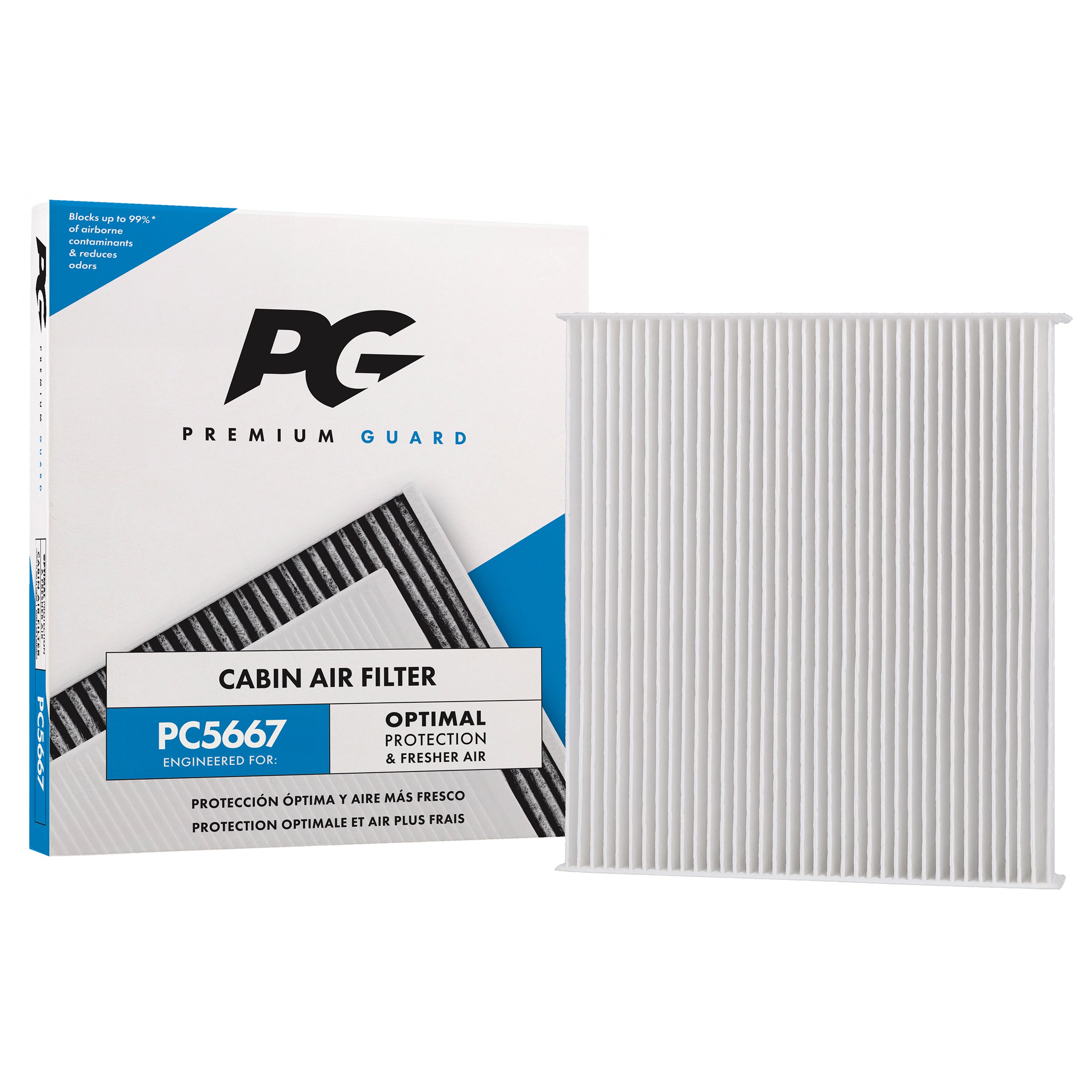 PG PC5667 Cabin Air Filter | Fits 2008 Toyota Tundra