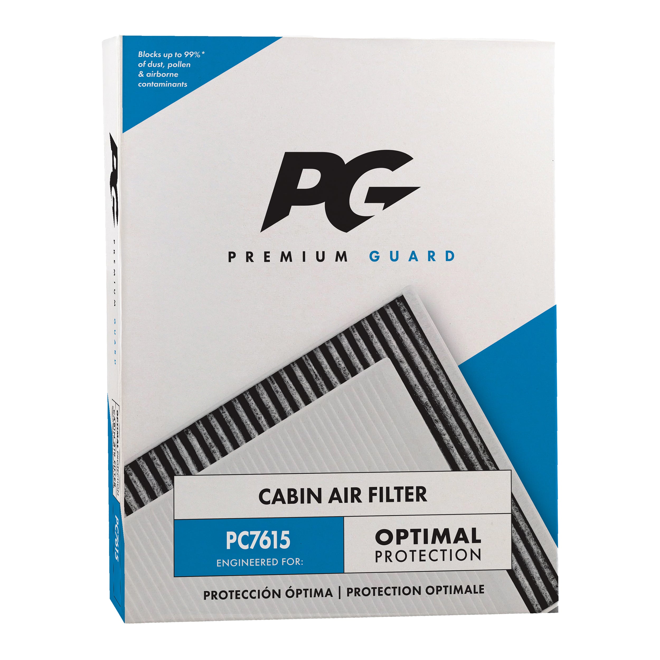 PG PC7615 Cabin Air Filter | Fits 2000 Cadillac Catera
