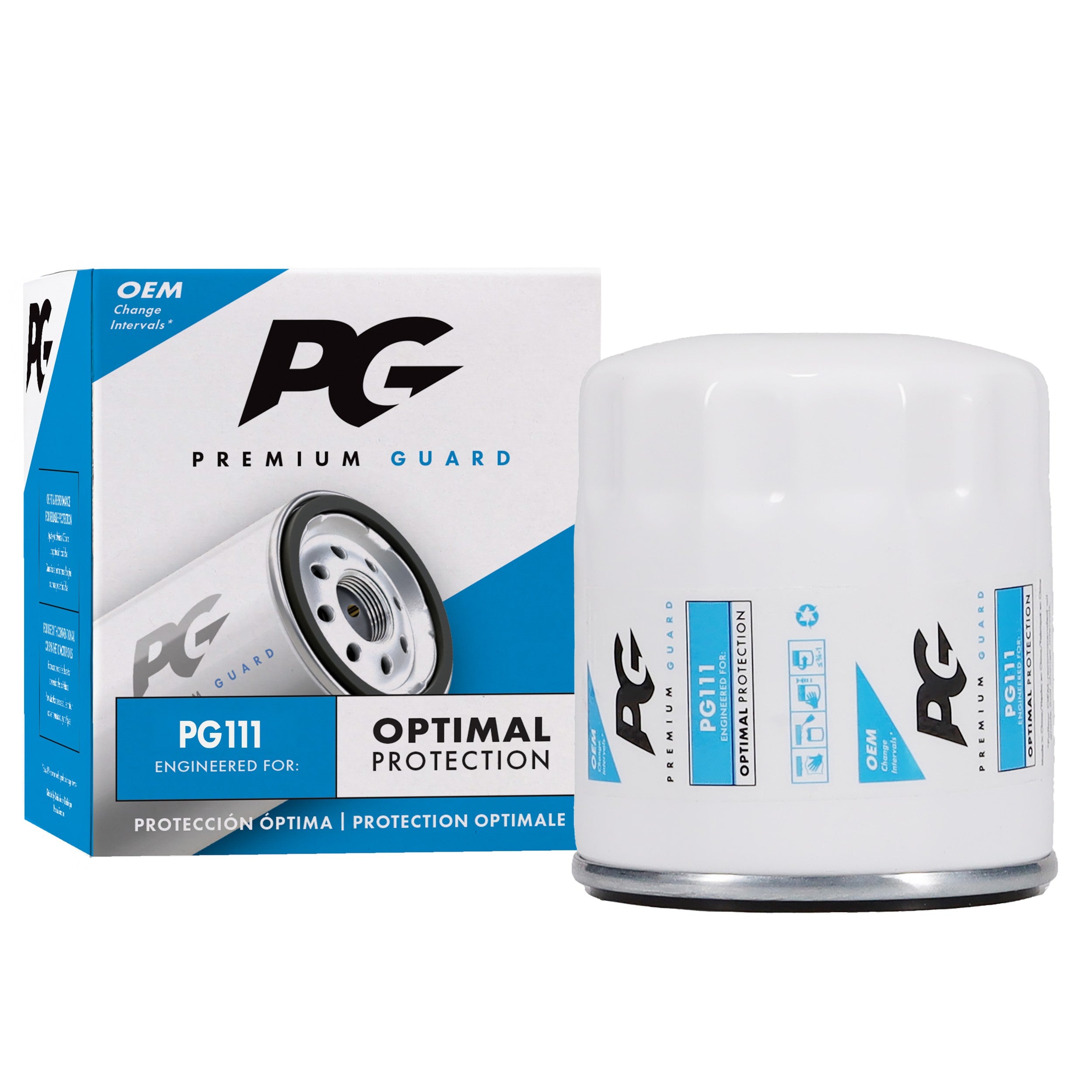 PG PG111 Optimal Protection Oil Filter | Fits 1990 Buick Reatta