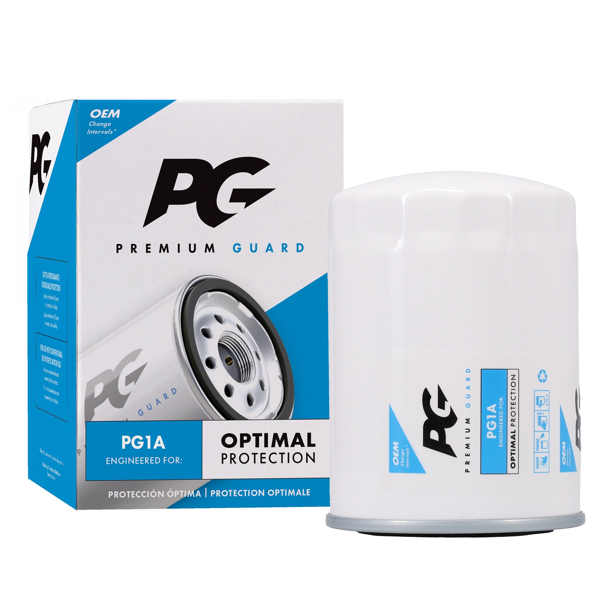 PG PG1A Optimal Protection Oil Filter | Fits 1968 Shelby Cobra