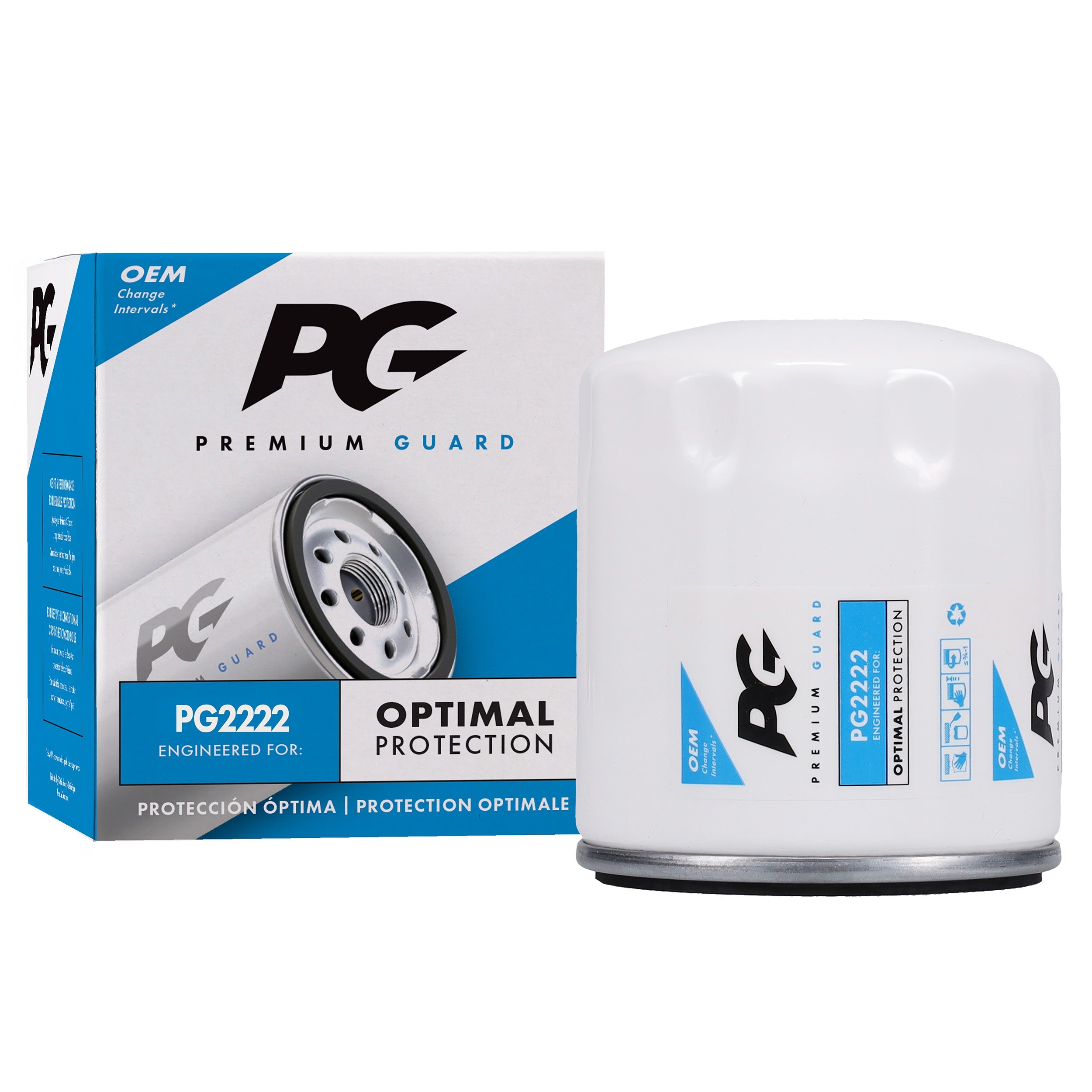 PG PG2222 Optimal Protection Oil Filter | Fits 2026 Chevrolet Groove