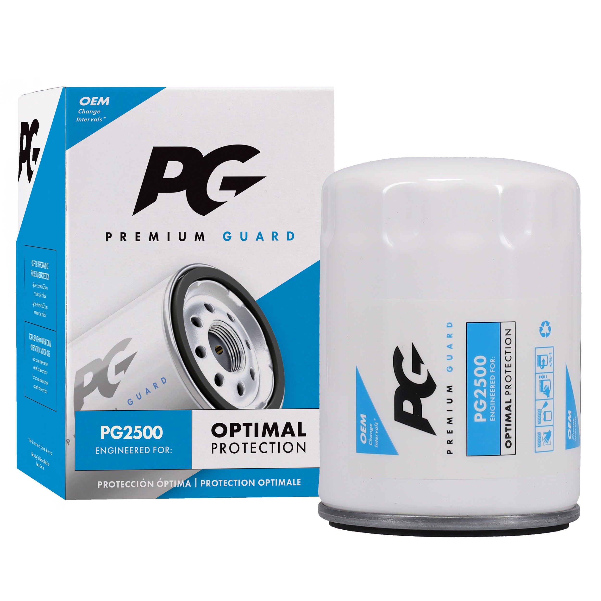 PG PG2500 Optimal Protection Oil Filter | Fits 2025 Ford Transit