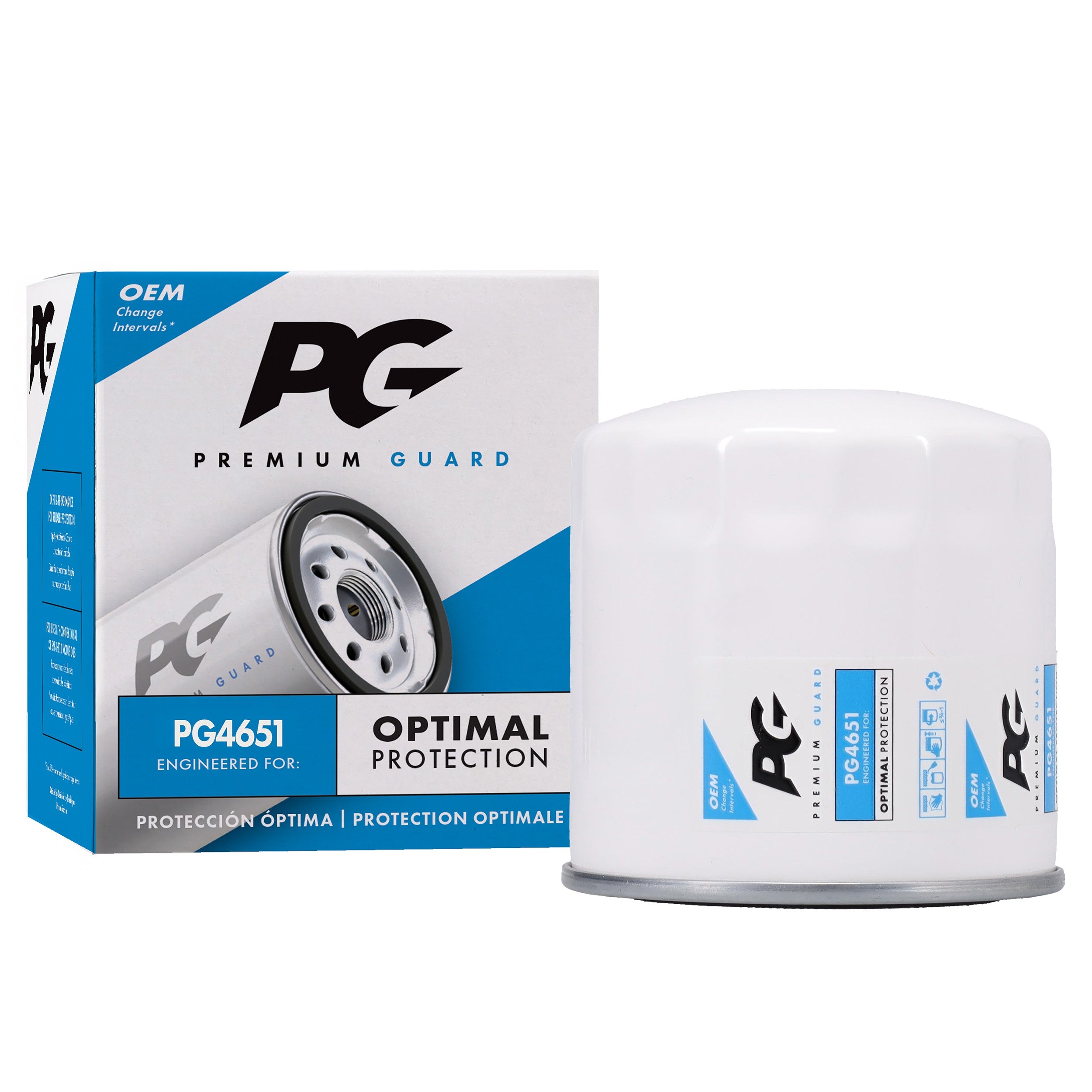 PG PG4651 Optimal Protection Oil Filter | Fits 2026 Ford F-53 Motorhome Chassis