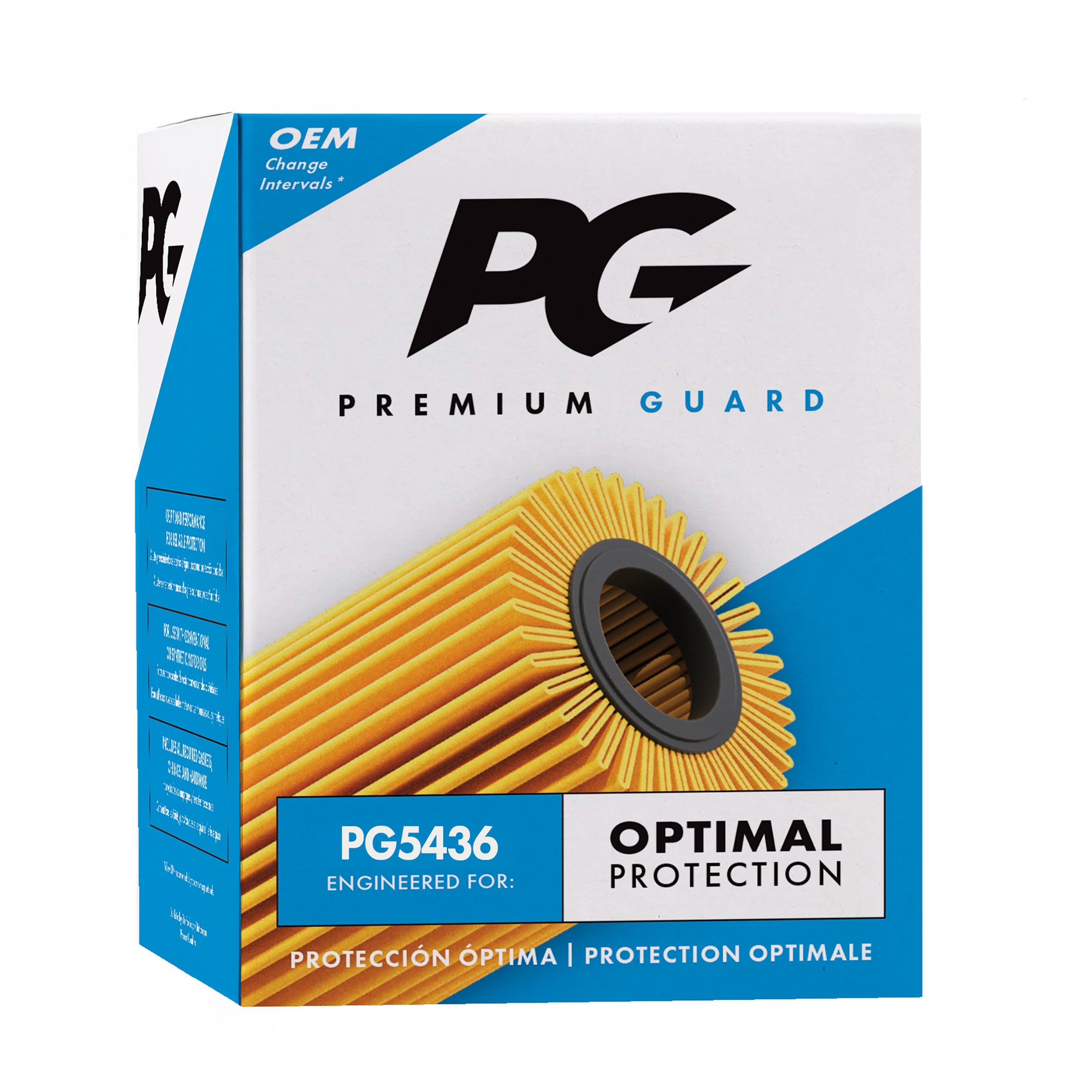 PG PG5436 Optimal Protection Oil Filter | Fits 2015 Chevrolet Equinox