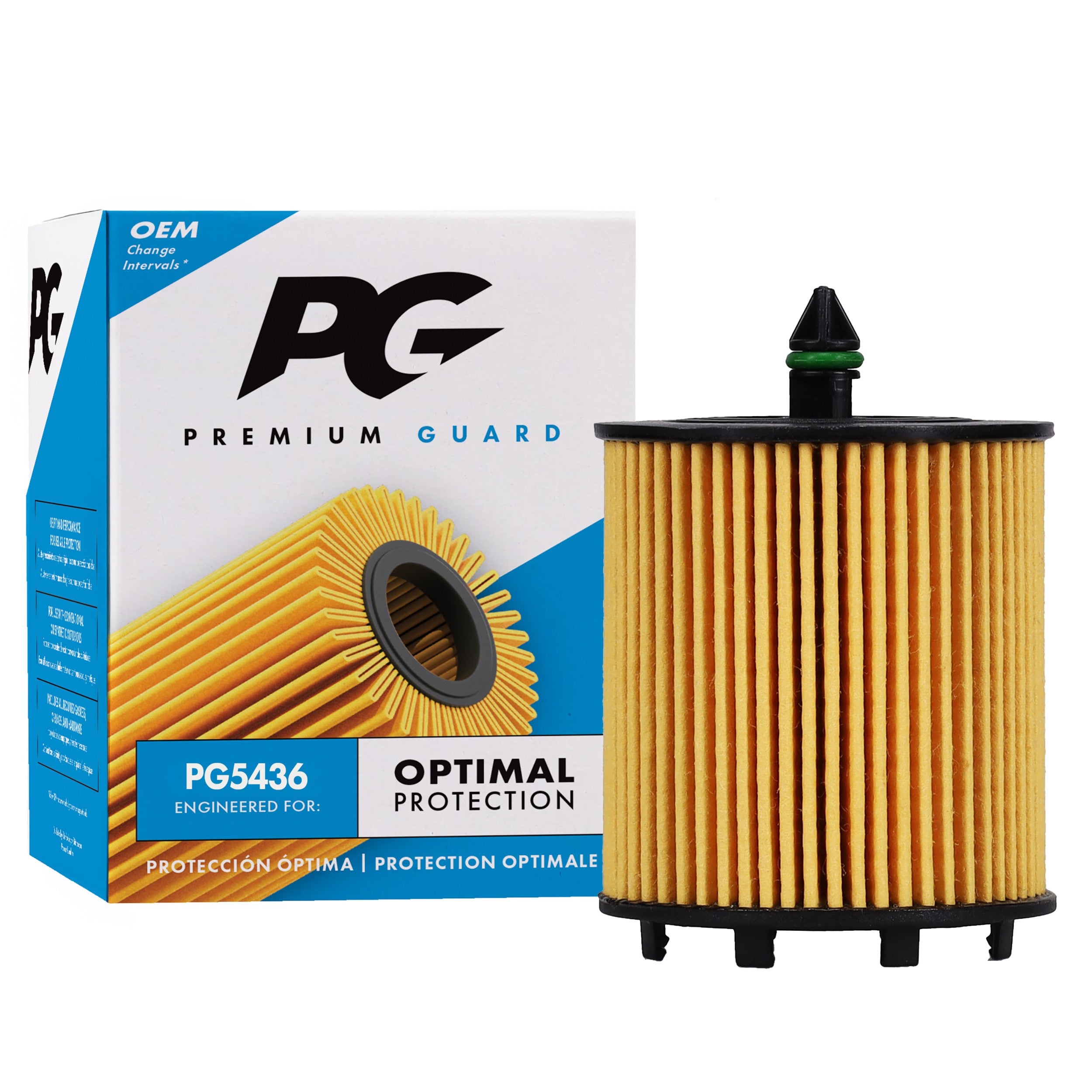 PG PG5436 Optimal Protection Oil Filter | Fits 2015 Chevrolet Equinox