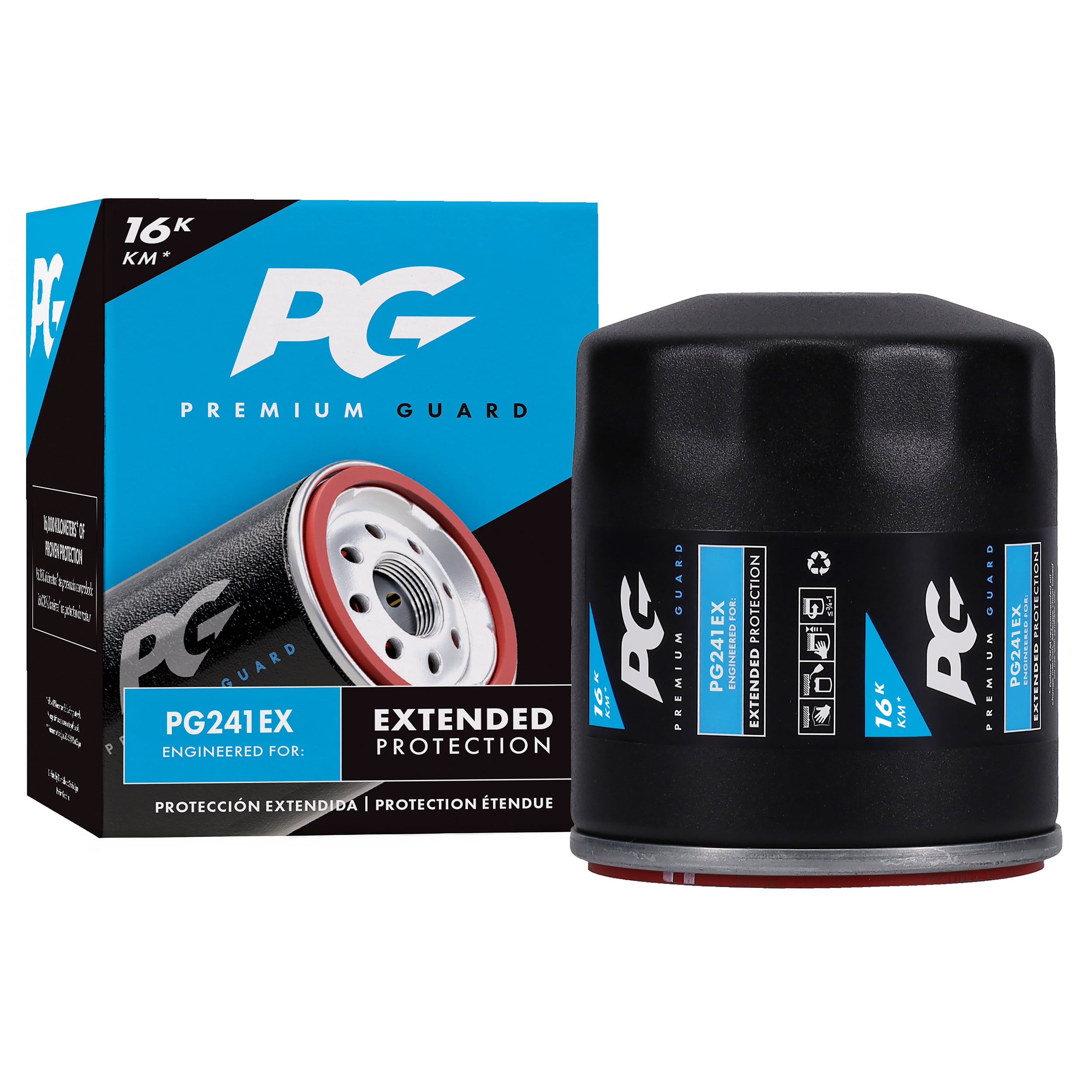 PG PG241EX Extended Performance Oil Filter | Fits 2026 Volkswagen Nivus